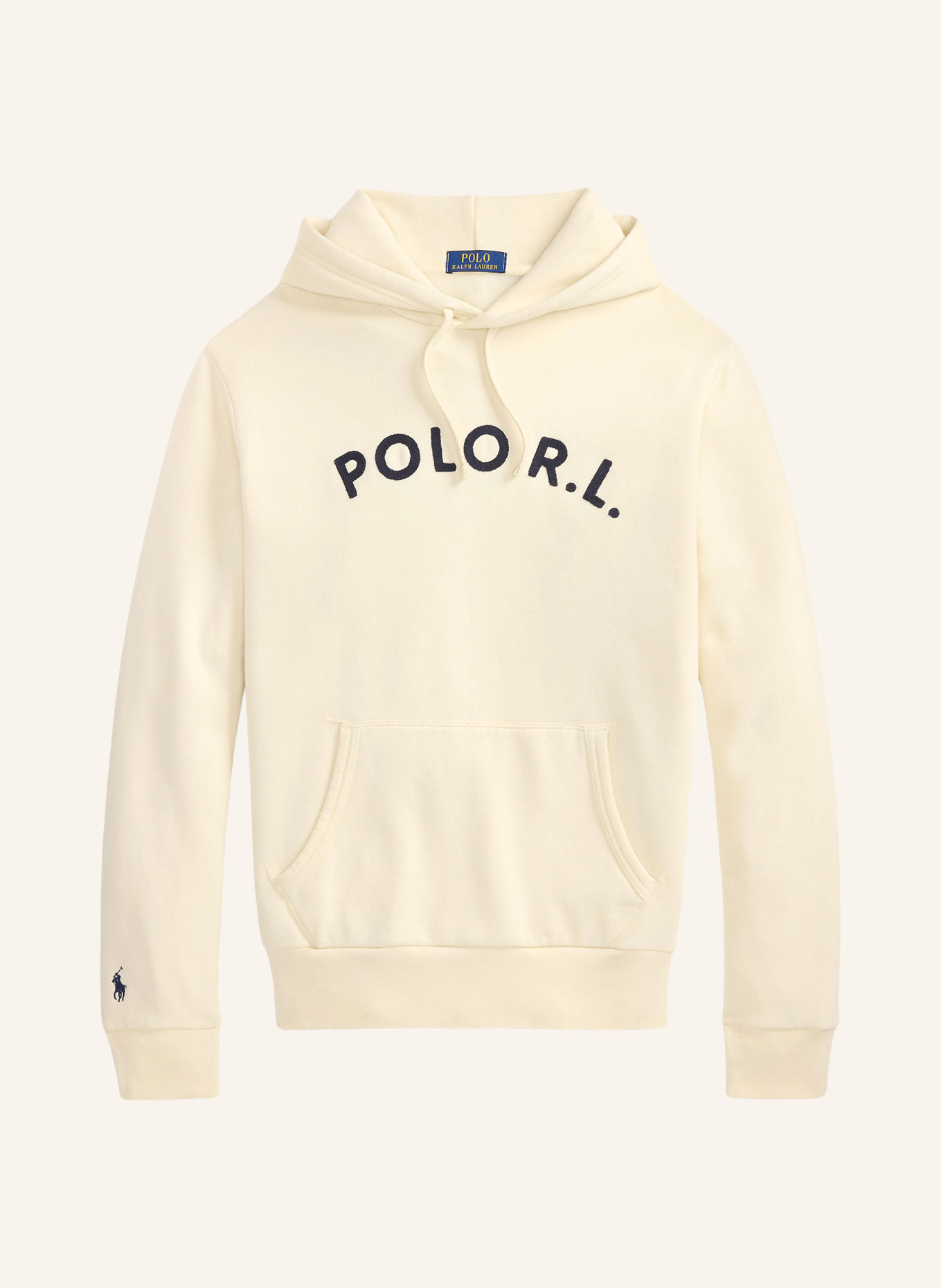 POLO RALPH LAUREN Hoodie: CRÈME