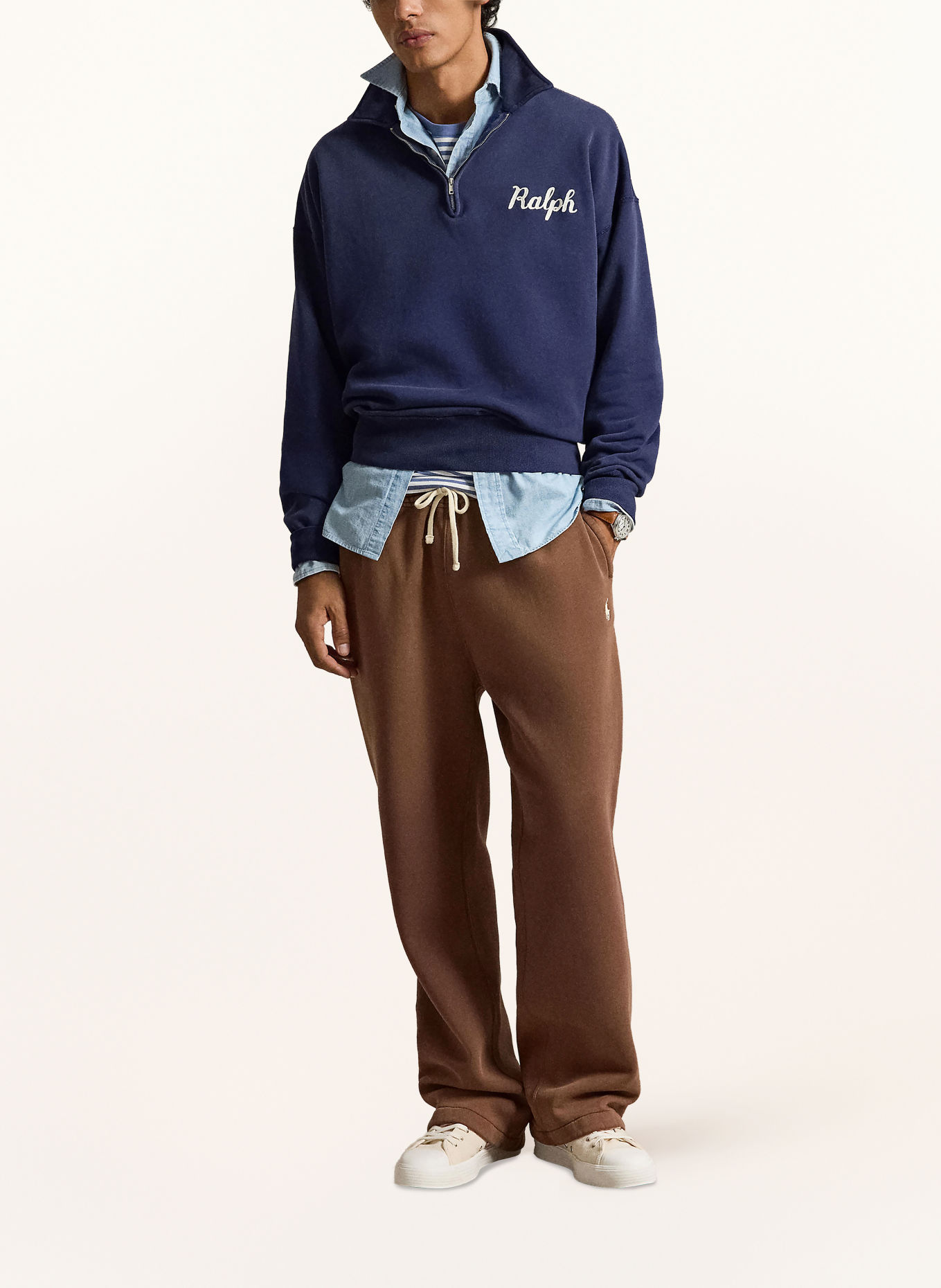POLO RALPH LAUREN Sweatshirt: DONKERBLAUW
