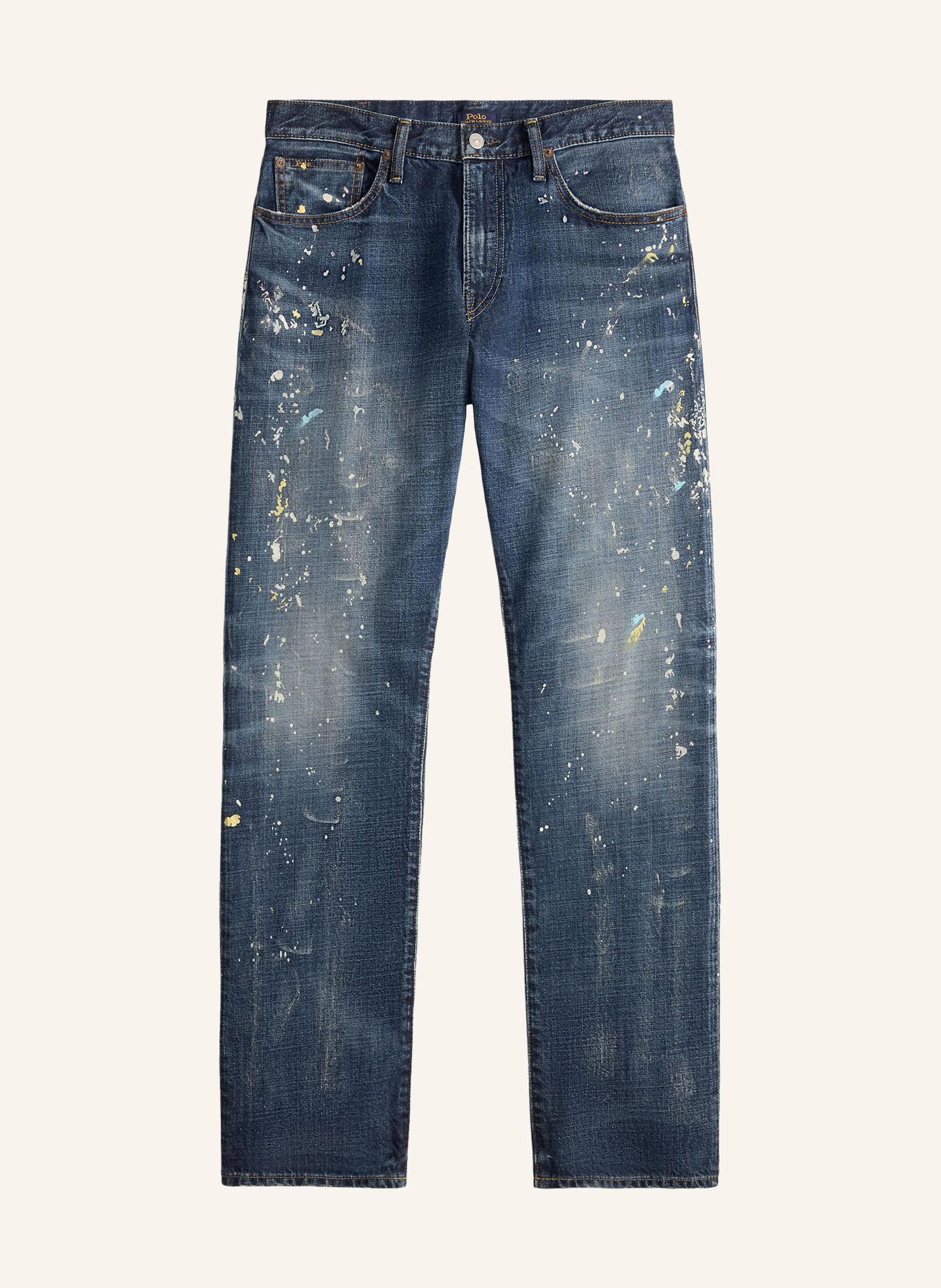 POLO RALPH LAUREN Destroyed jeans met rechte pasvorm: 001 OVERCLIFF