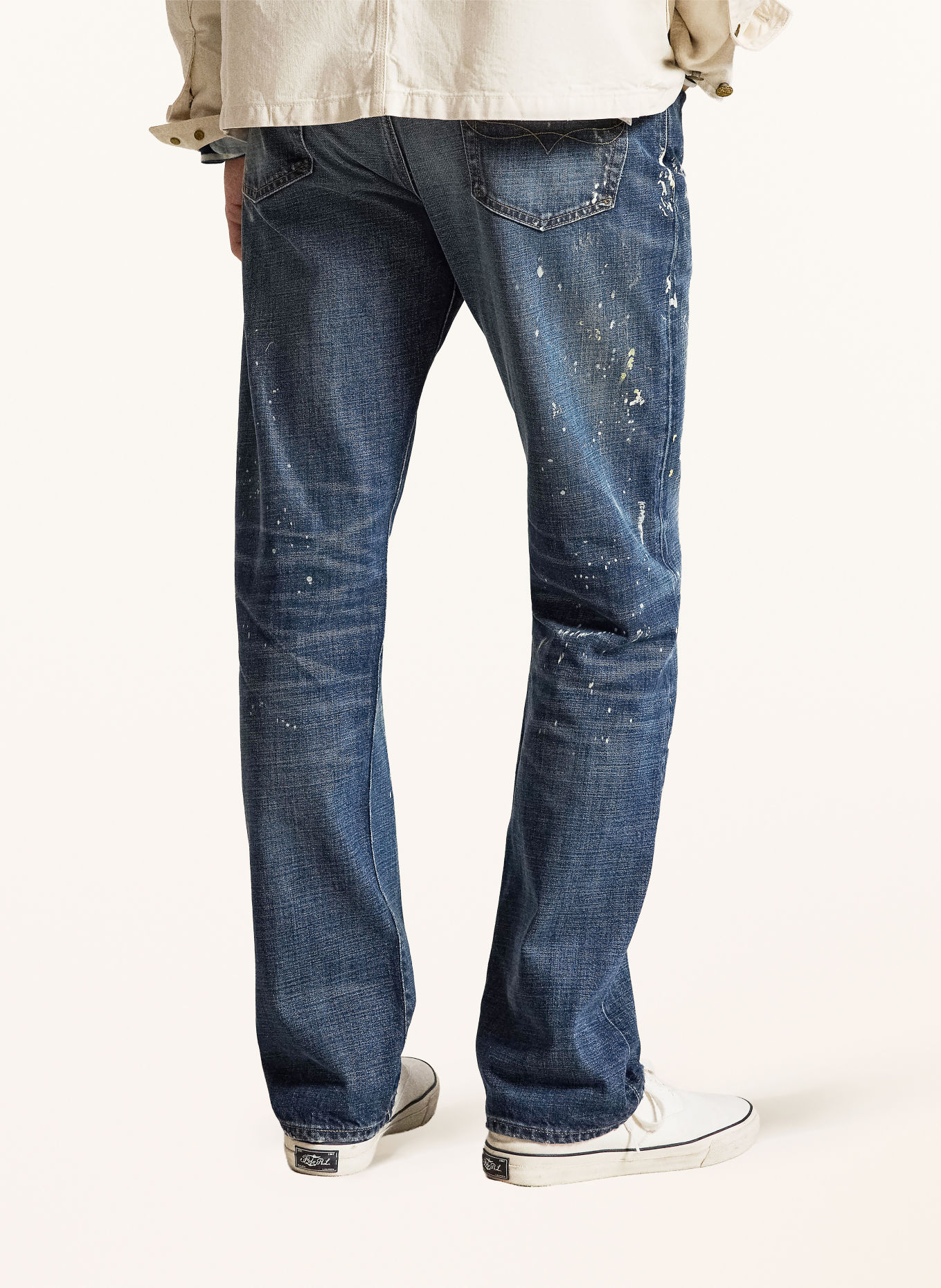 POLO RALPH LAUREN Destroyed jeans met rechte pasvorm: 001 OVERCLIFF