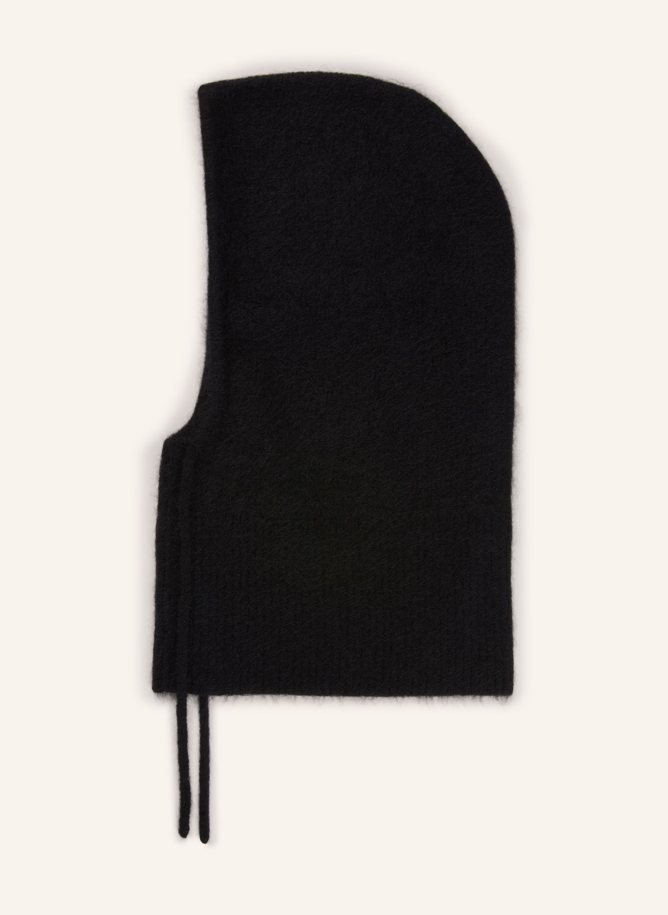 ARKET Alpaca Hat: BLACK
