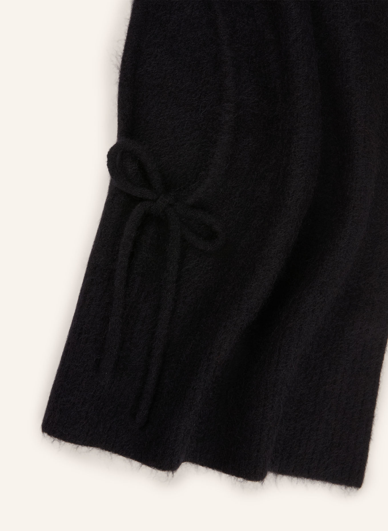 ARKET Alpaca Hat: BLACK