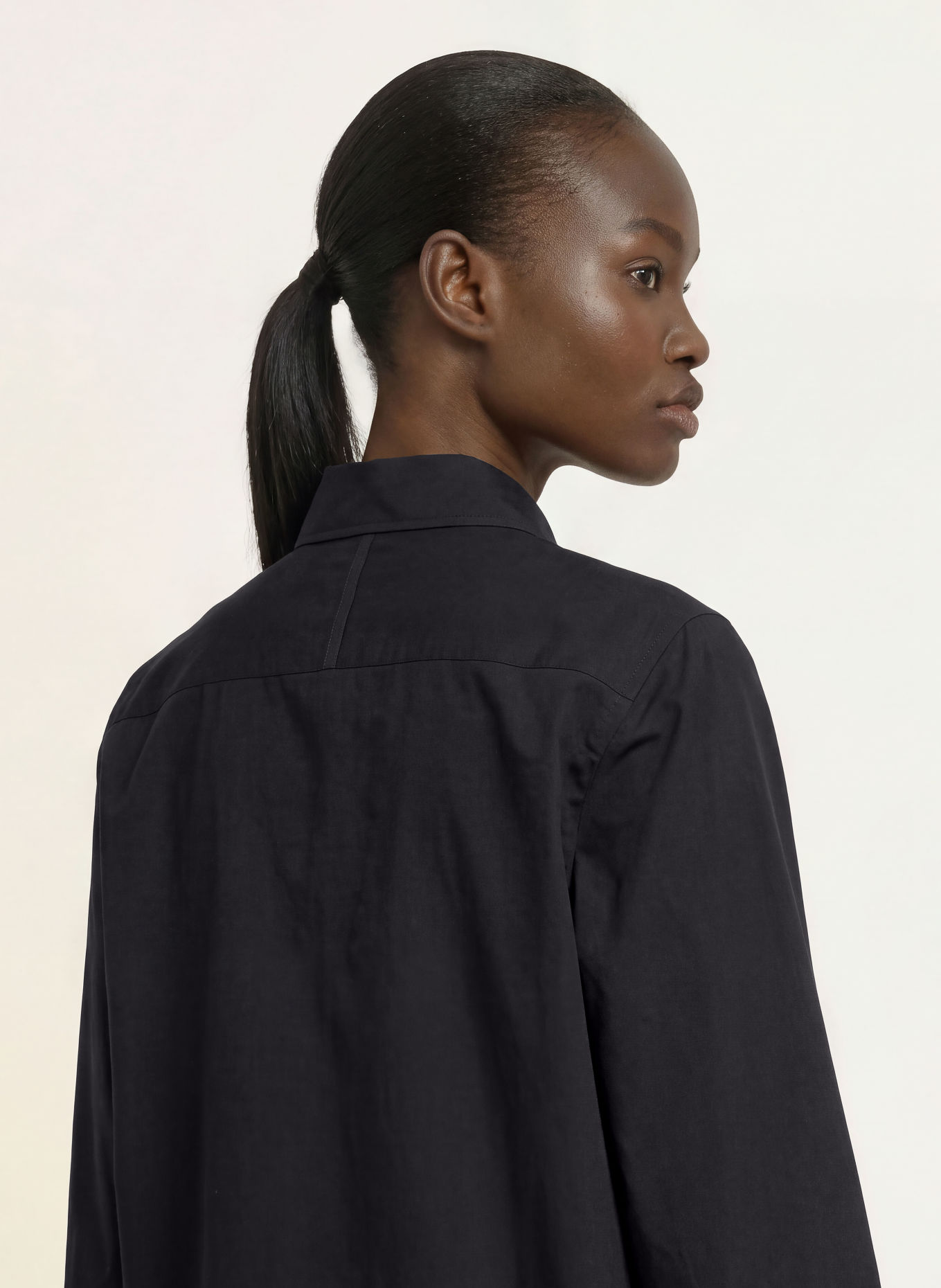 ARKET Shirt blouse: BLACK