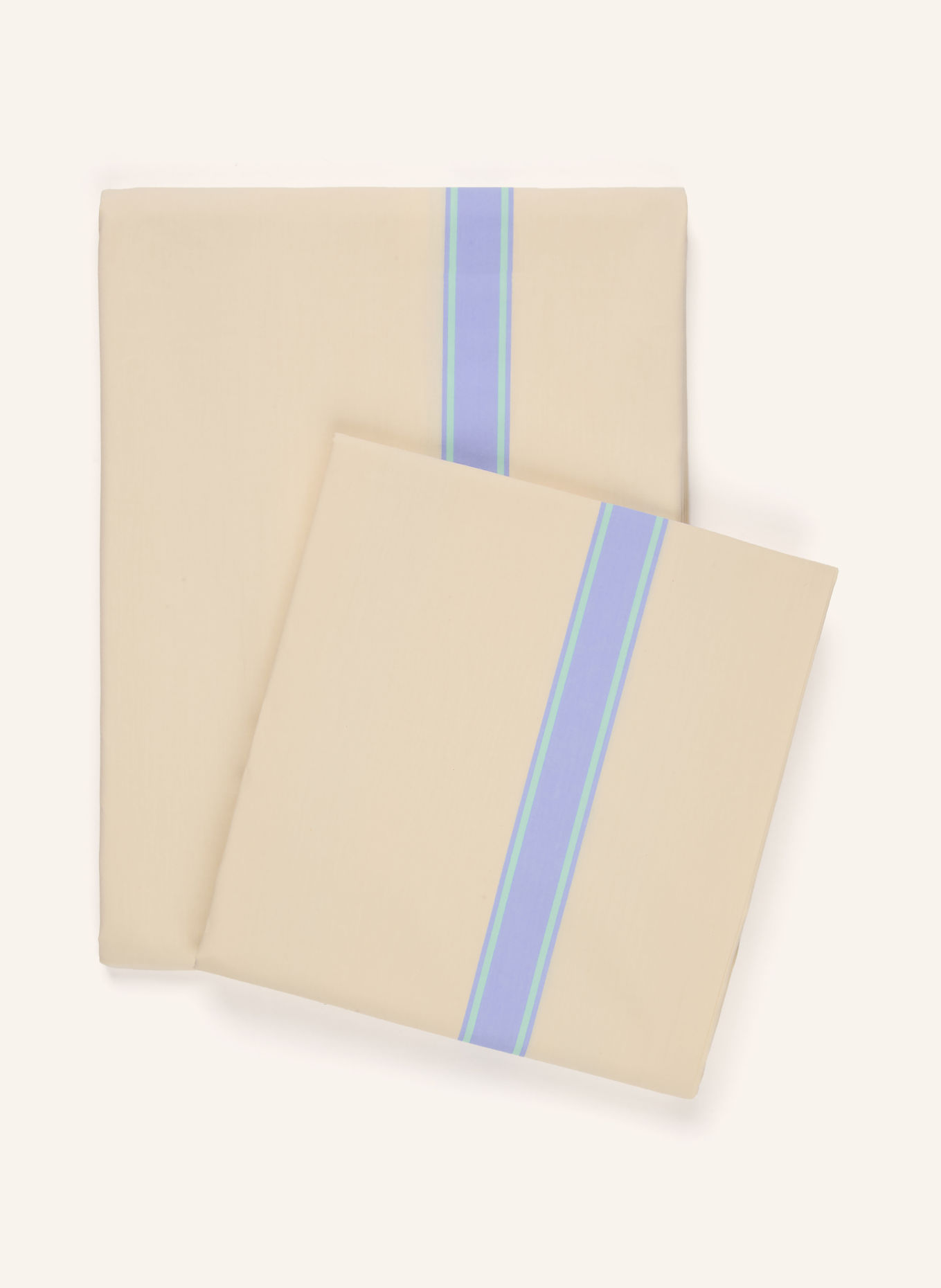 BONGUSTA Linge de lit: CRÈME / LILAS / MENTHE
