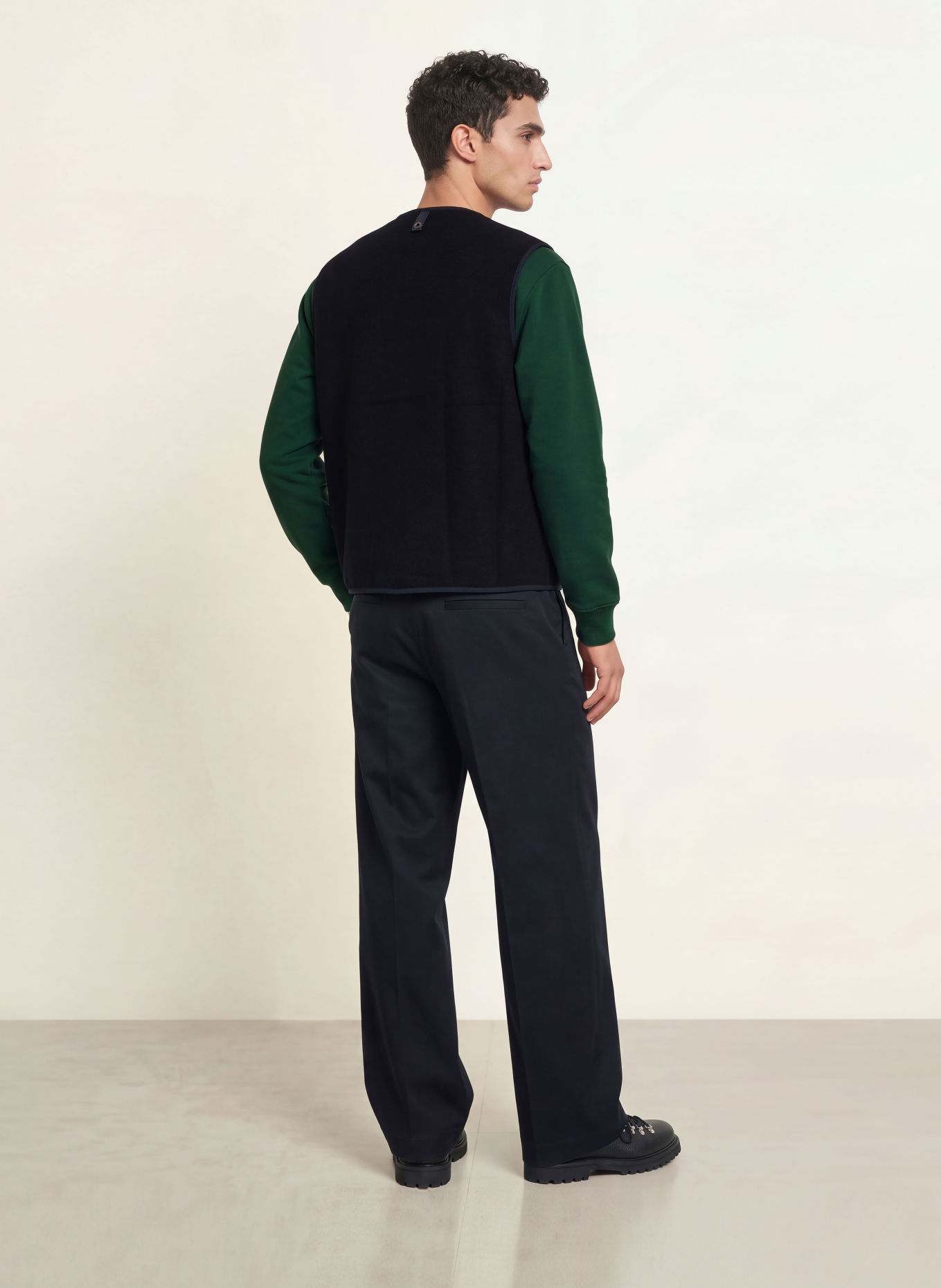 ARKET Knit vest: DARK BLUE