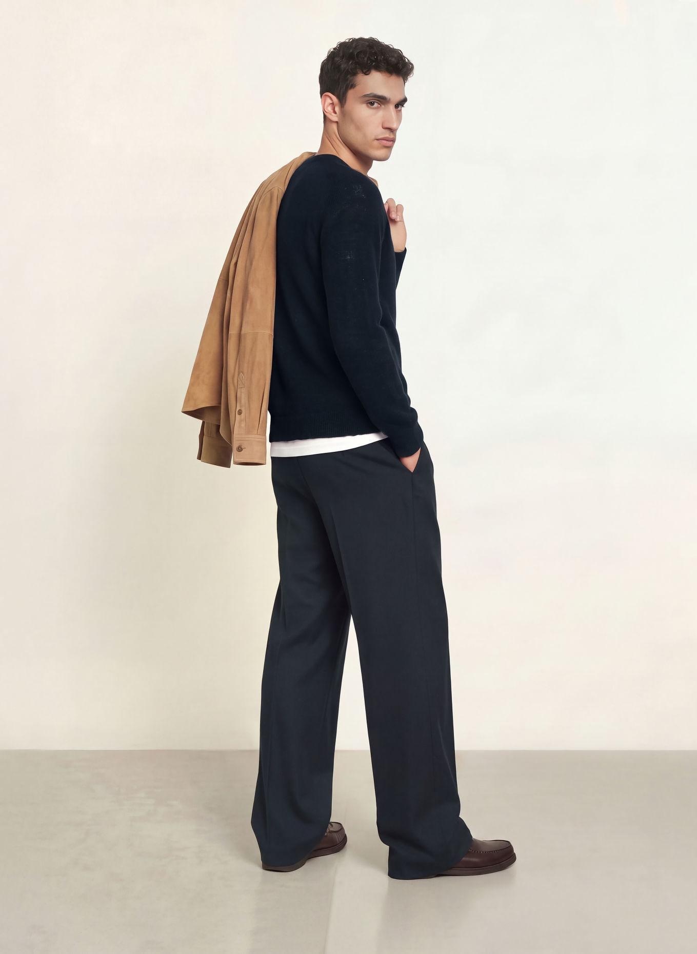 ARKET Sweater: DARK BLUE