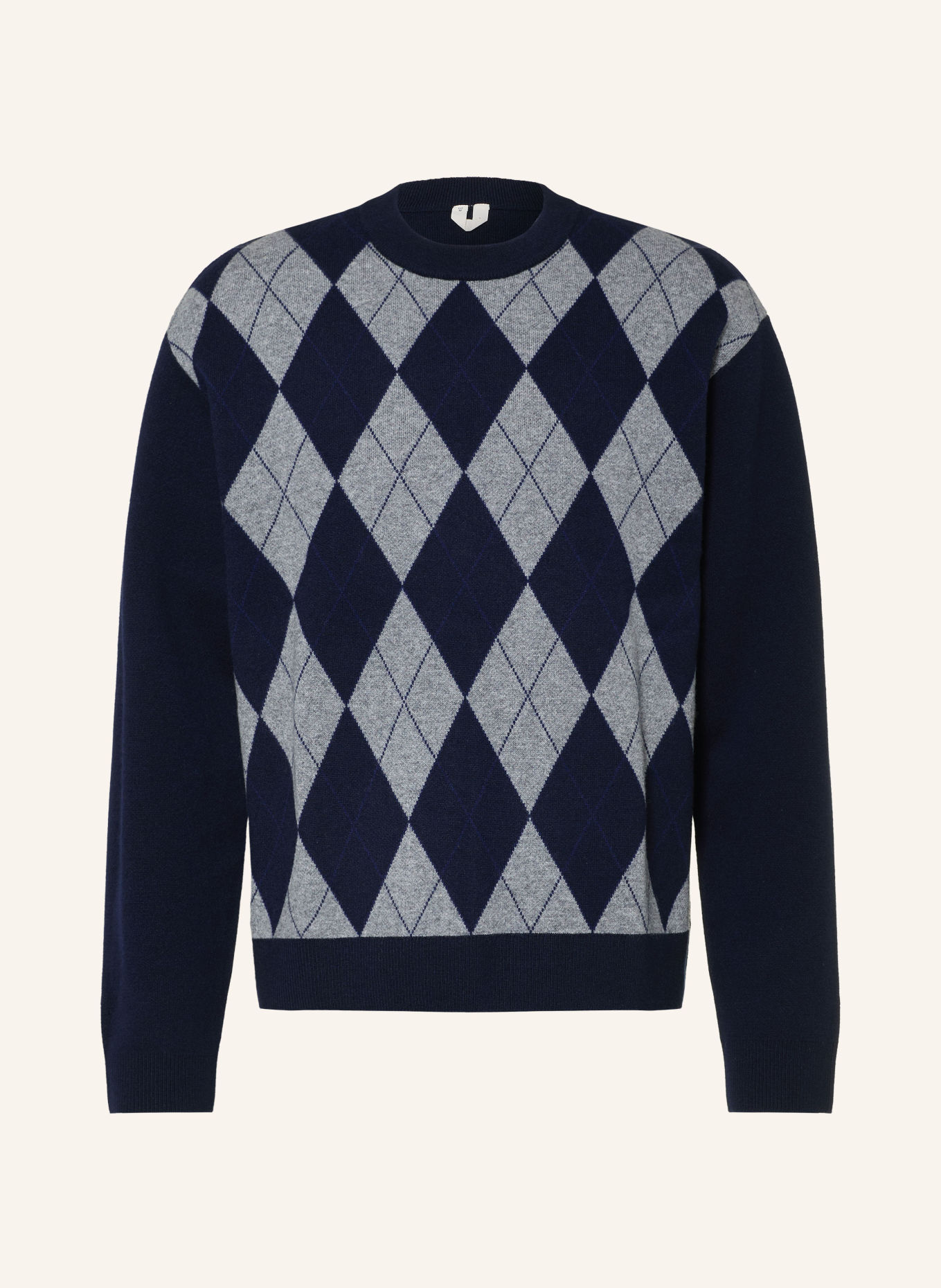 ARKET Sweater: DARK BLUE / GRAY