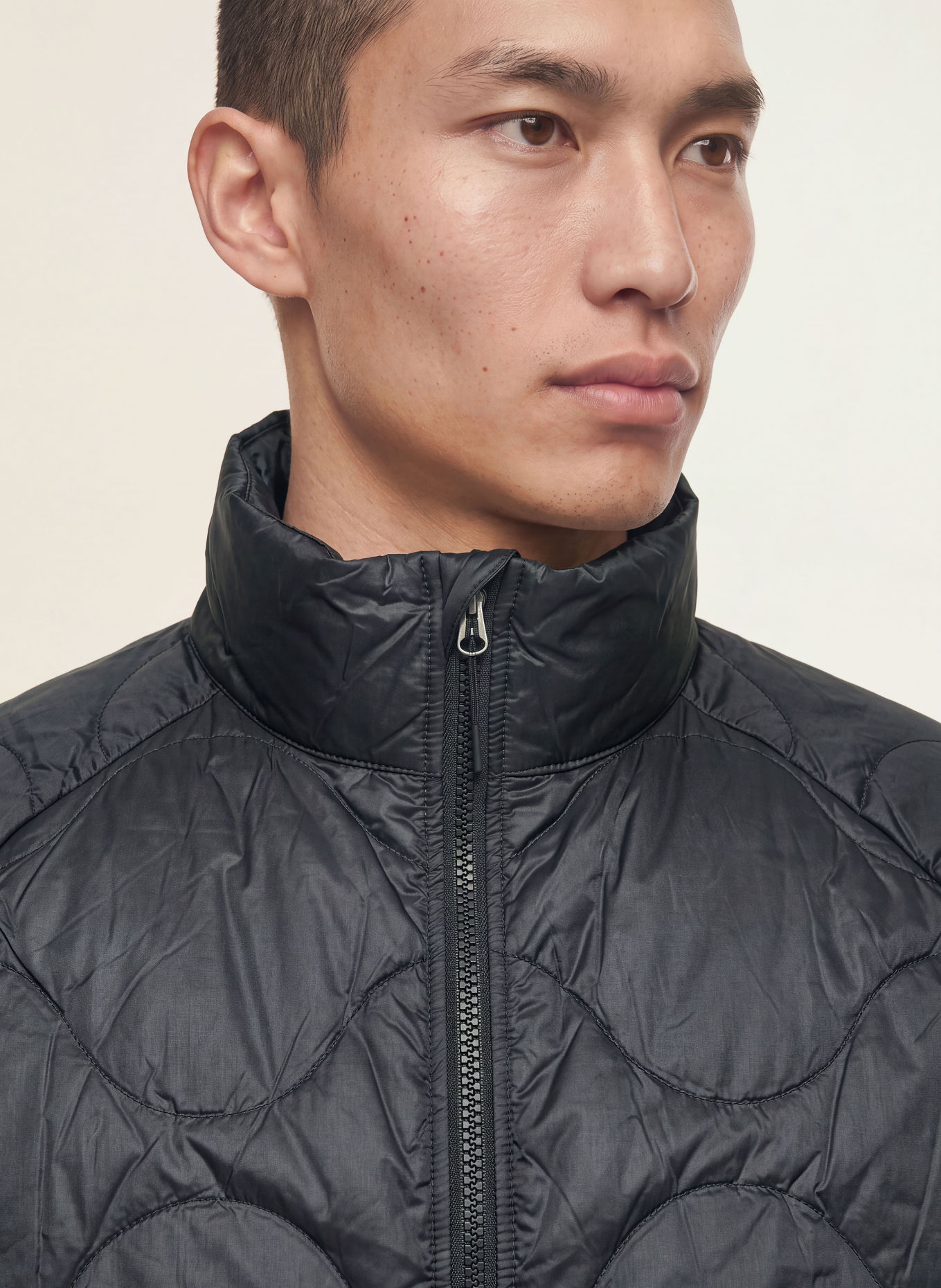ARKET Lightweight-Daunenjacke: DUNKELGRAU