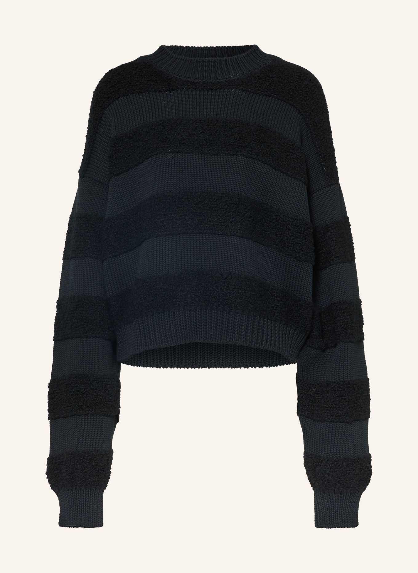 black palms BOUCLI Sweater: BLACK