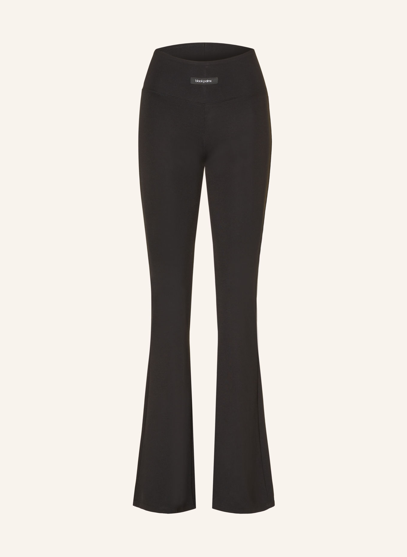 black palms FYNA Bootcut trousers: BLACK
