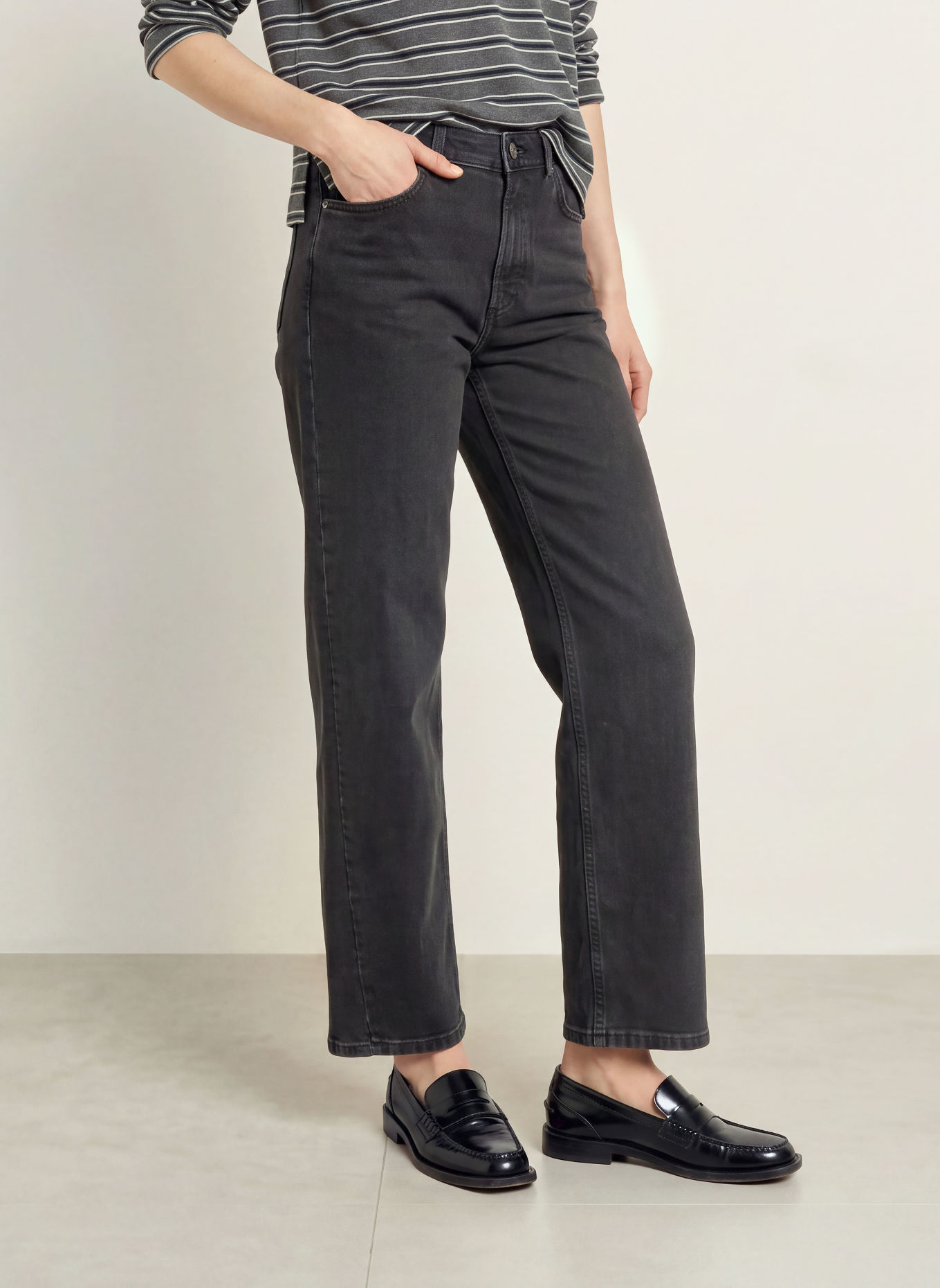 Marc O'Polo Jean droit LEBY: 0532 Dark Grey_Multi_01