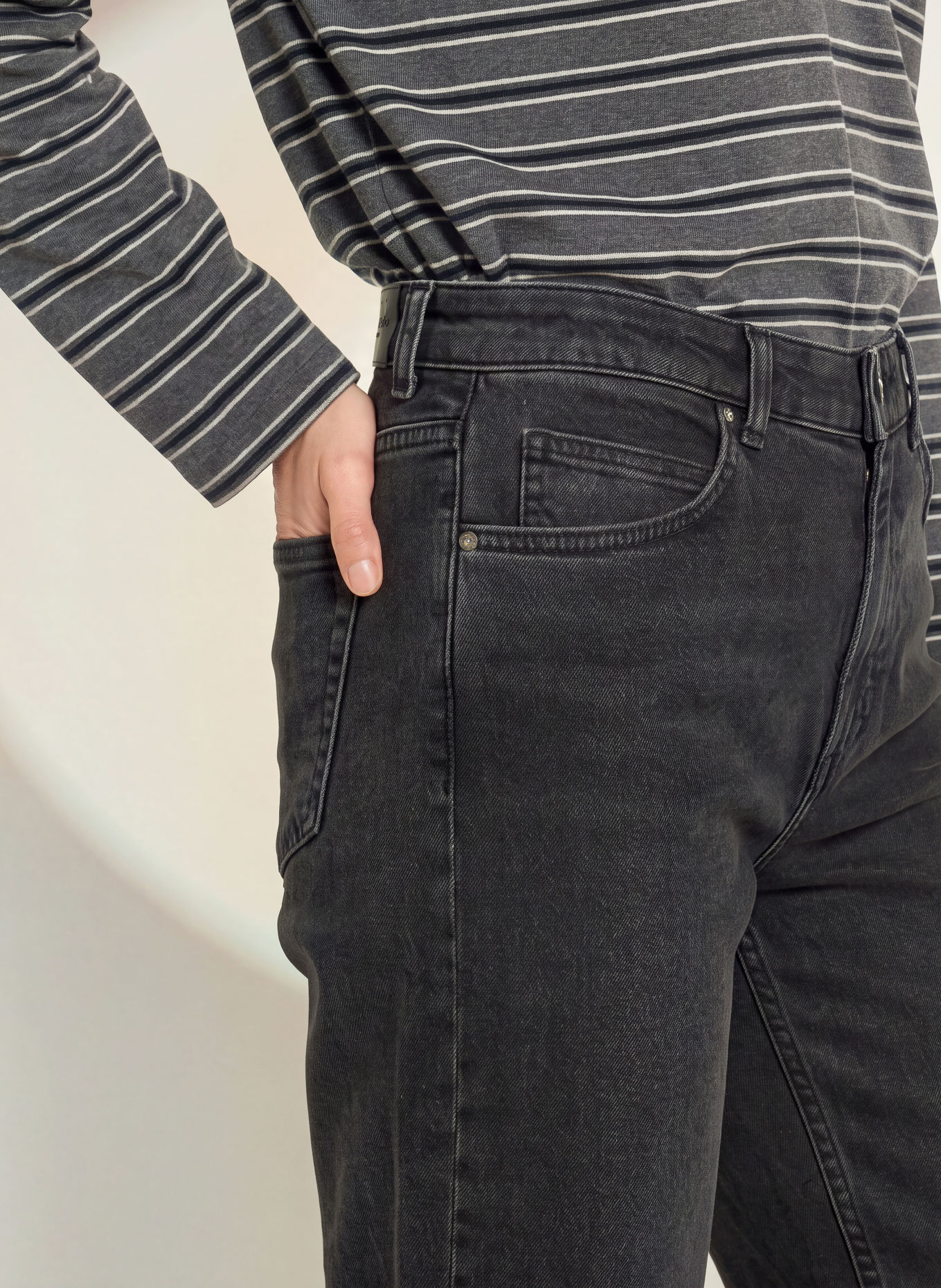 Marc O'Polo Jean droit LEBY: 0532 Dark Grey_Multi_01