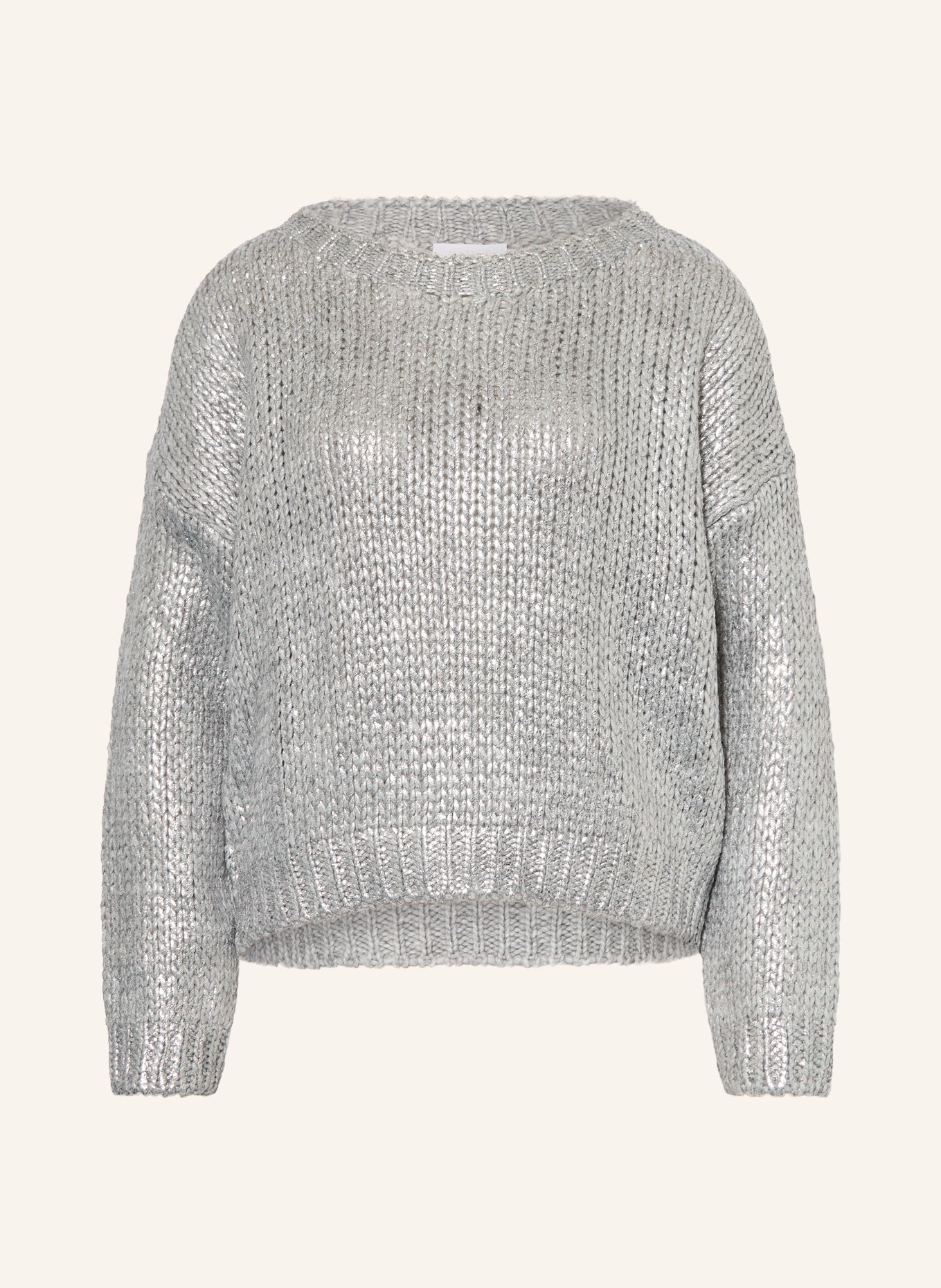 Rich & Royal Sweater: SILVER