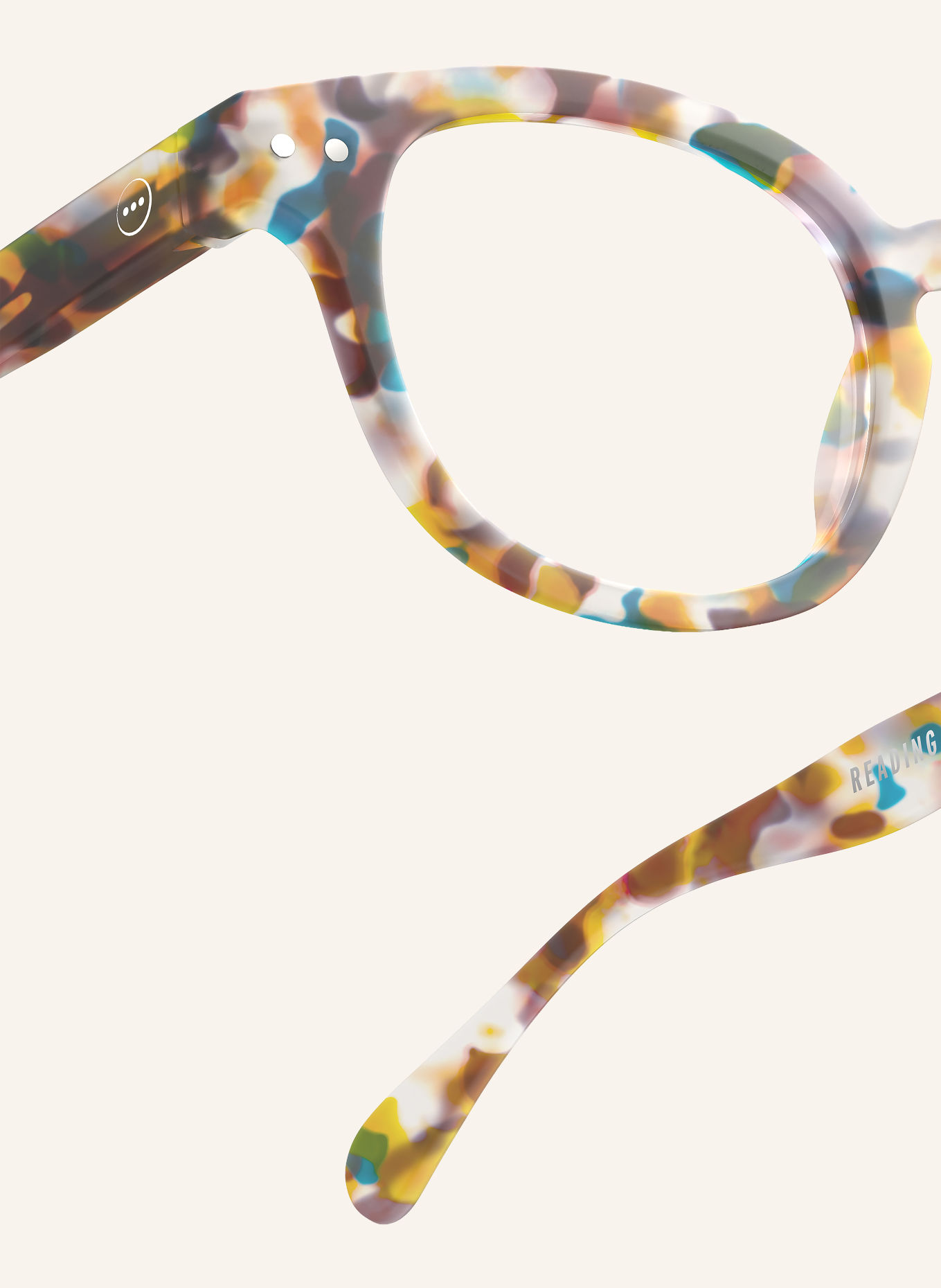 IZIPIZI Lesebrille #C: BLUE TORTOISE