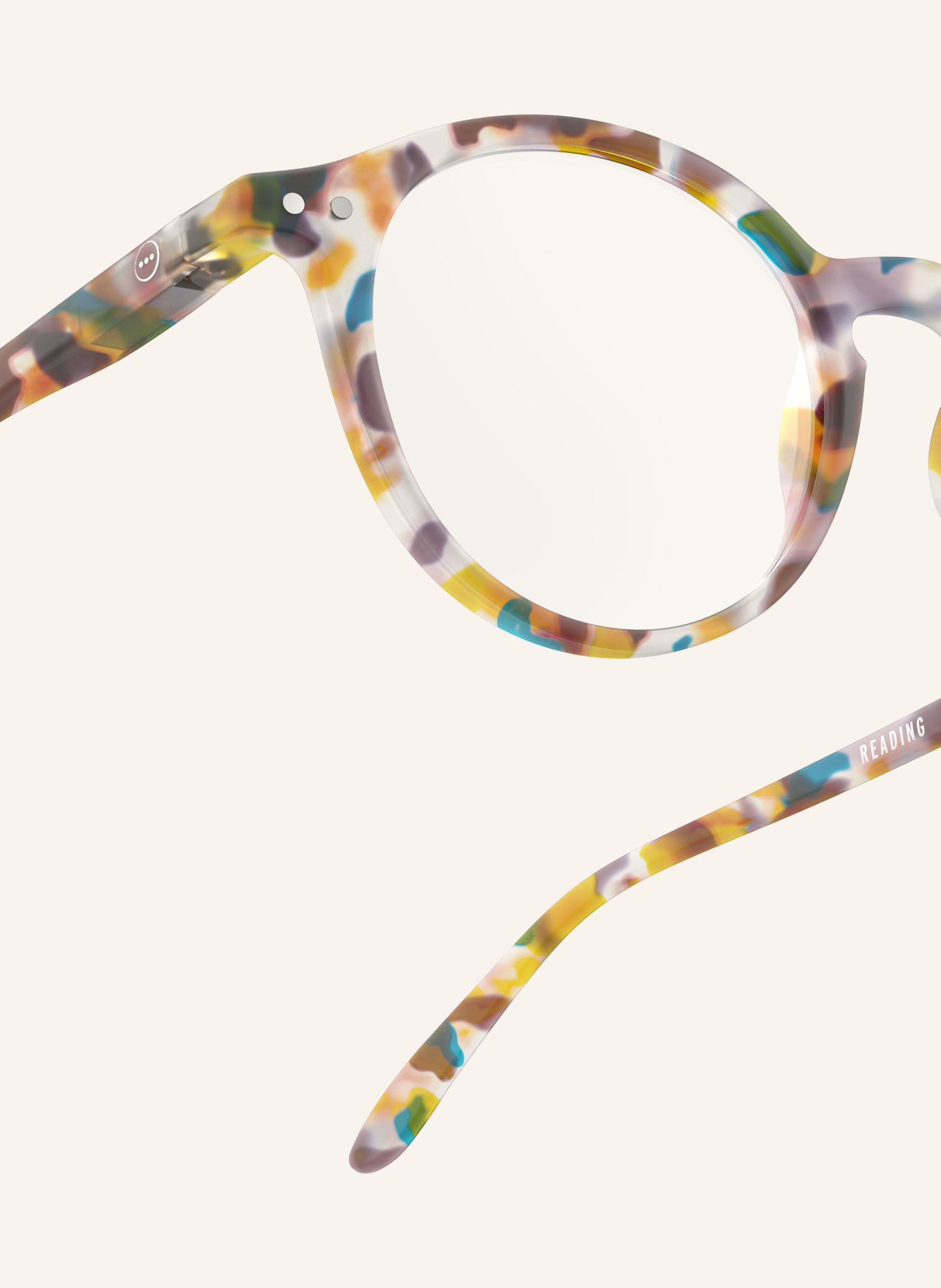 IZIPIZI Lesebrille #D READING: HAVANA/ TRANSPARENT