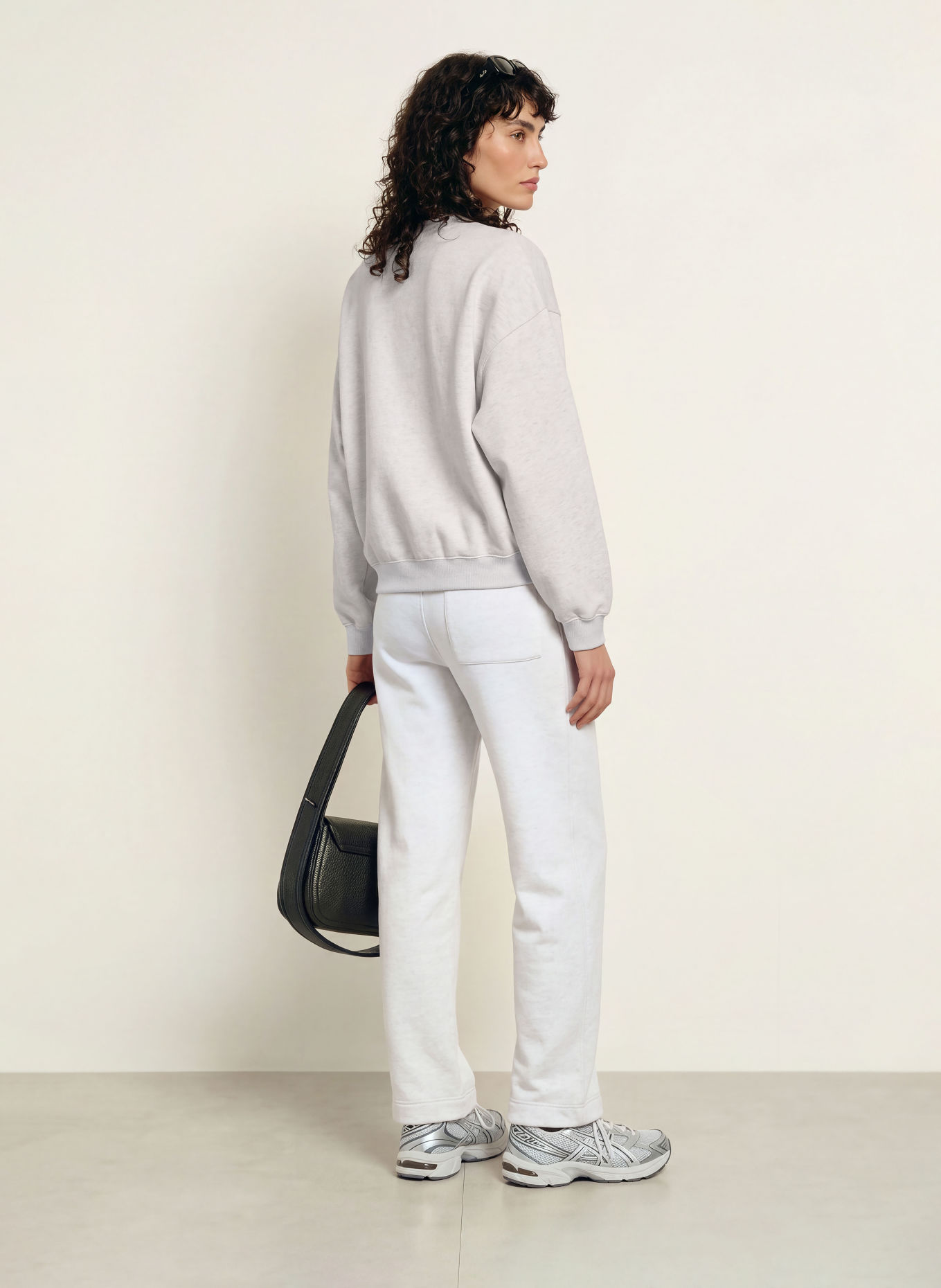 American Vintage Sweatshirt BAPTOWN: LJUSGRÅ