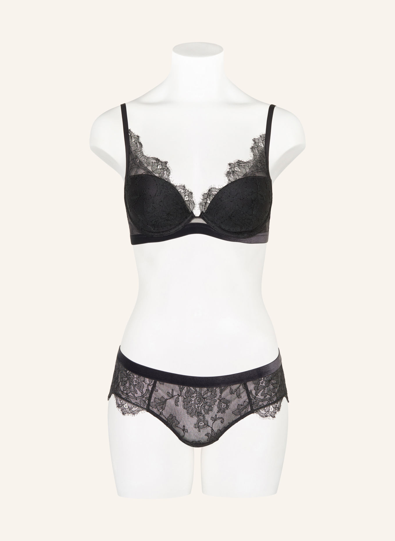 CHANTELLE Padded bra SHADOW: 011 SCHWARZ