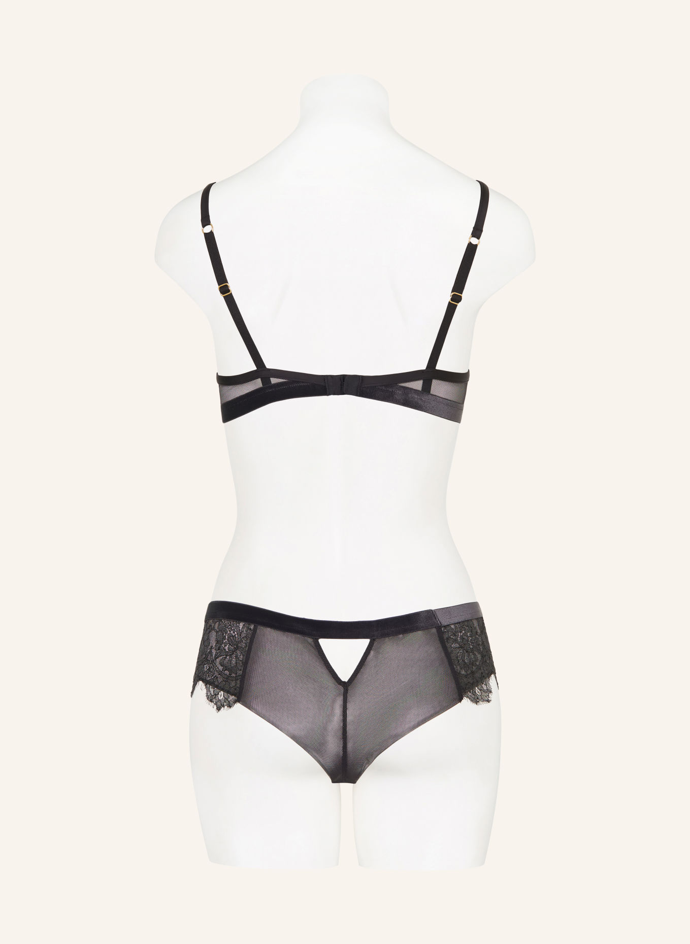 CHANTELLE Padded bra SHADOW: 011 SCHWARZ