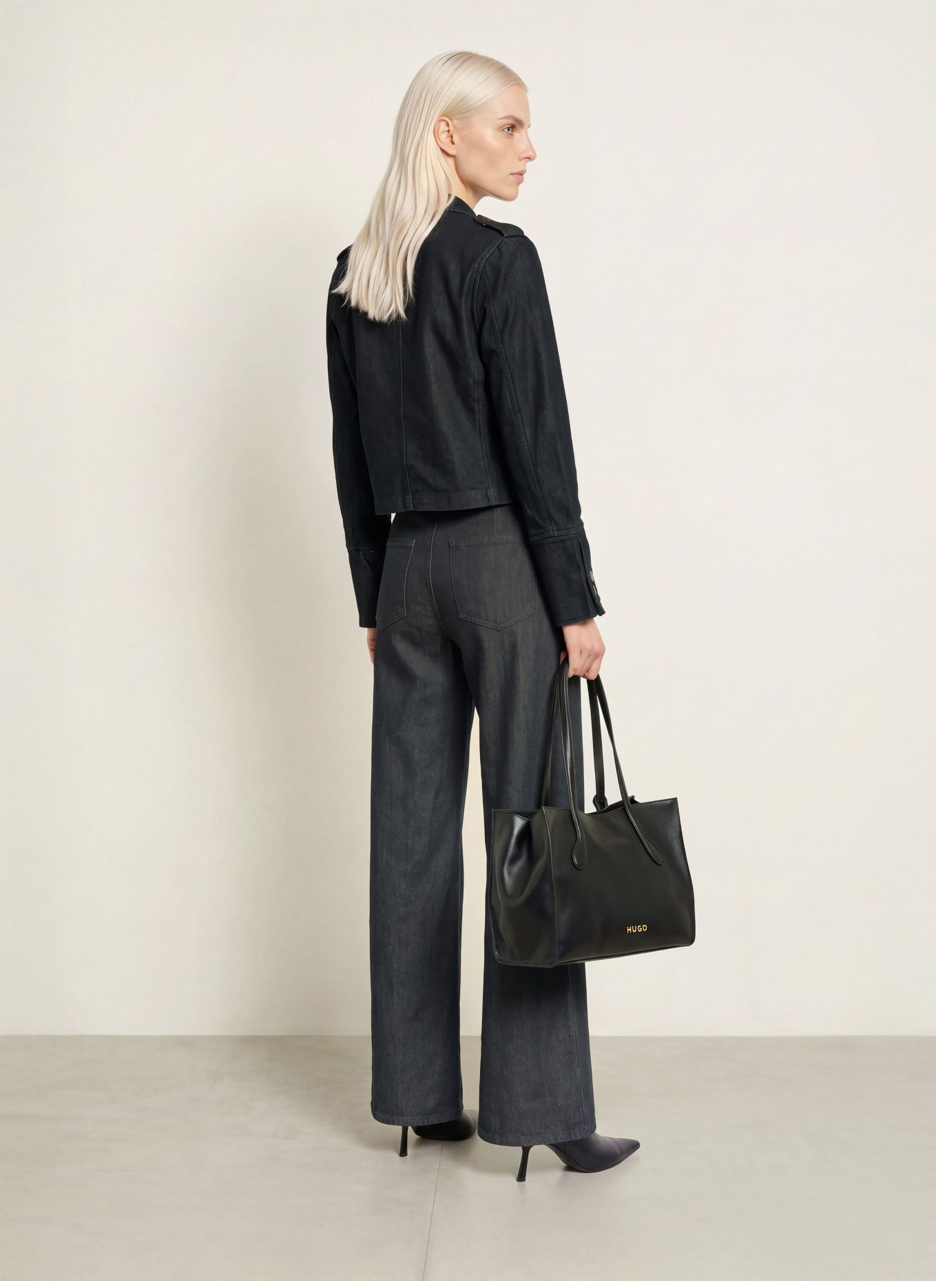 miss goodlife BANNED Denim Jacket: 513 ANTHRAZIT