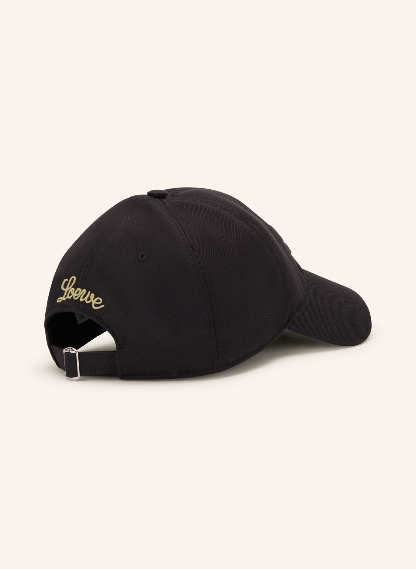 LOEWE Cap DOUBLE L: SCHWARZ