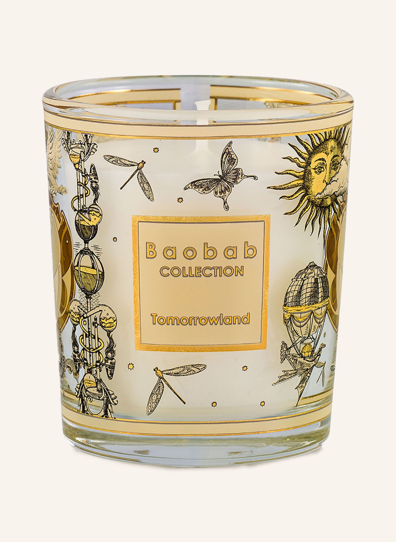 Baobab COLLECTION 3er-Set Duftkerzen TRIO TRAVEL TOMORROWLAND: GELB / GRÜN / BLAU