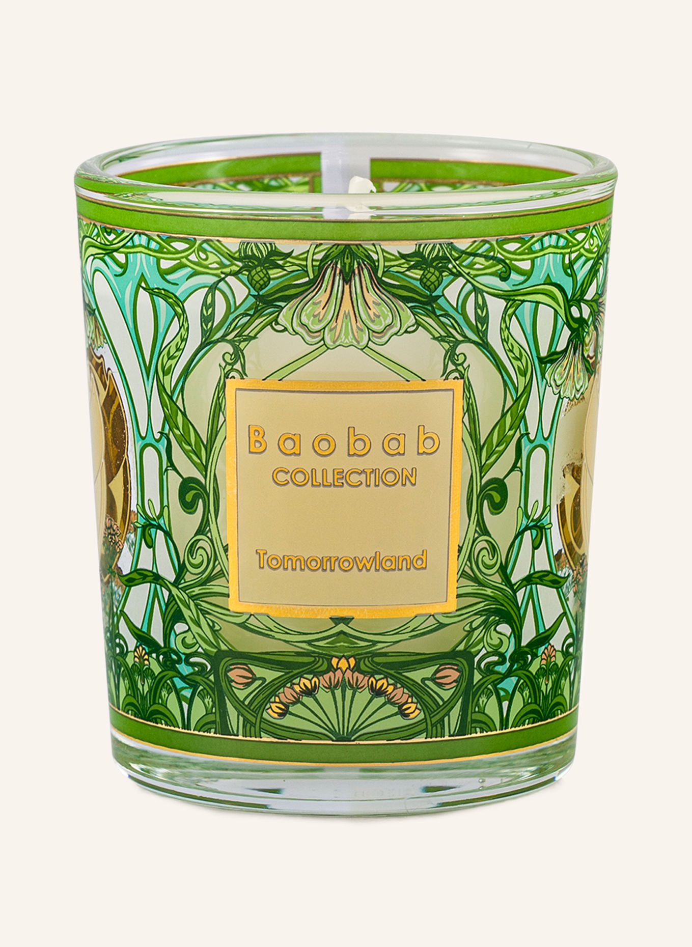 Baobab COLLECTION 3er-Set Duftkerzen TRIO TRAVEL TOMORROWLAND: GELB / GRÜN / BLAU