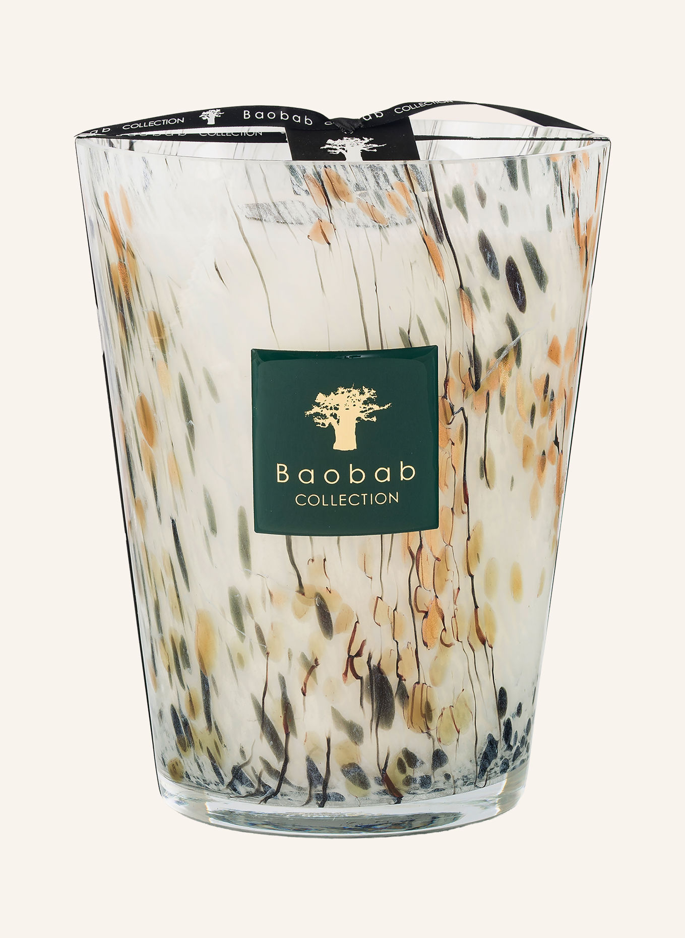 Baobab COLLECTION Vonná svíčka HALONA WHITE WORLD: BÍLÁ / HNĚDÁ / ČERNÁ