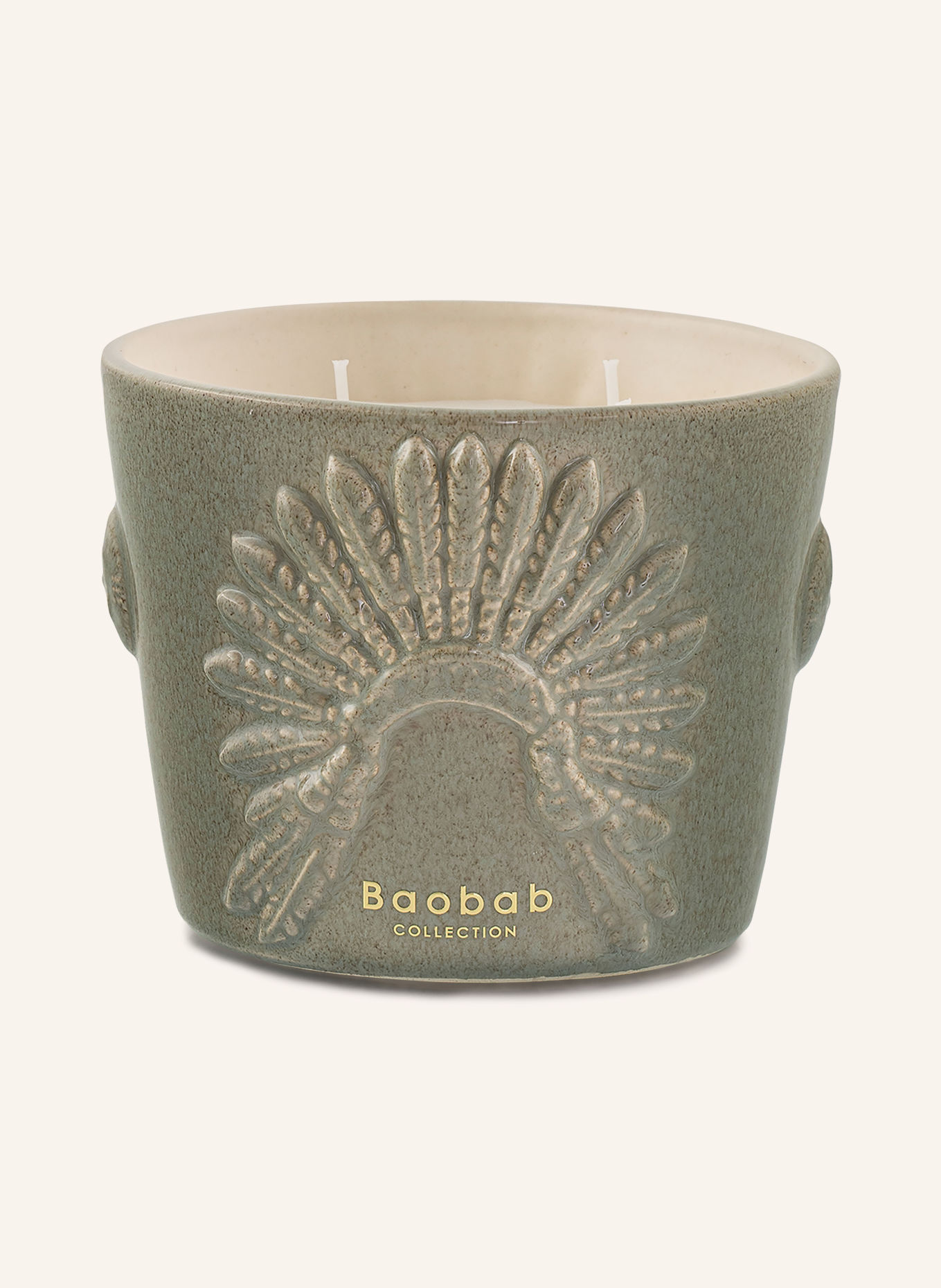 Baobab COLLECTION Vonná svíčka EAGLE'S PRIDE CRAZY HORSE: ŠEDÁ