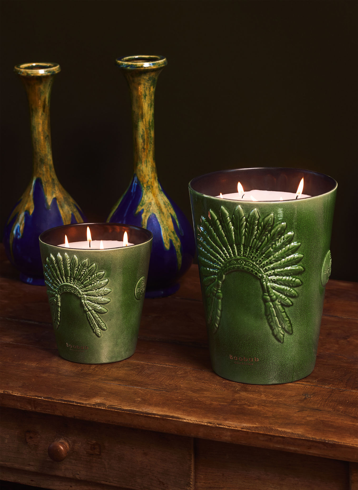 Baobab COLLECTION Duftkerze EAGLE'S PRIDE SITTING BULL: OLIV