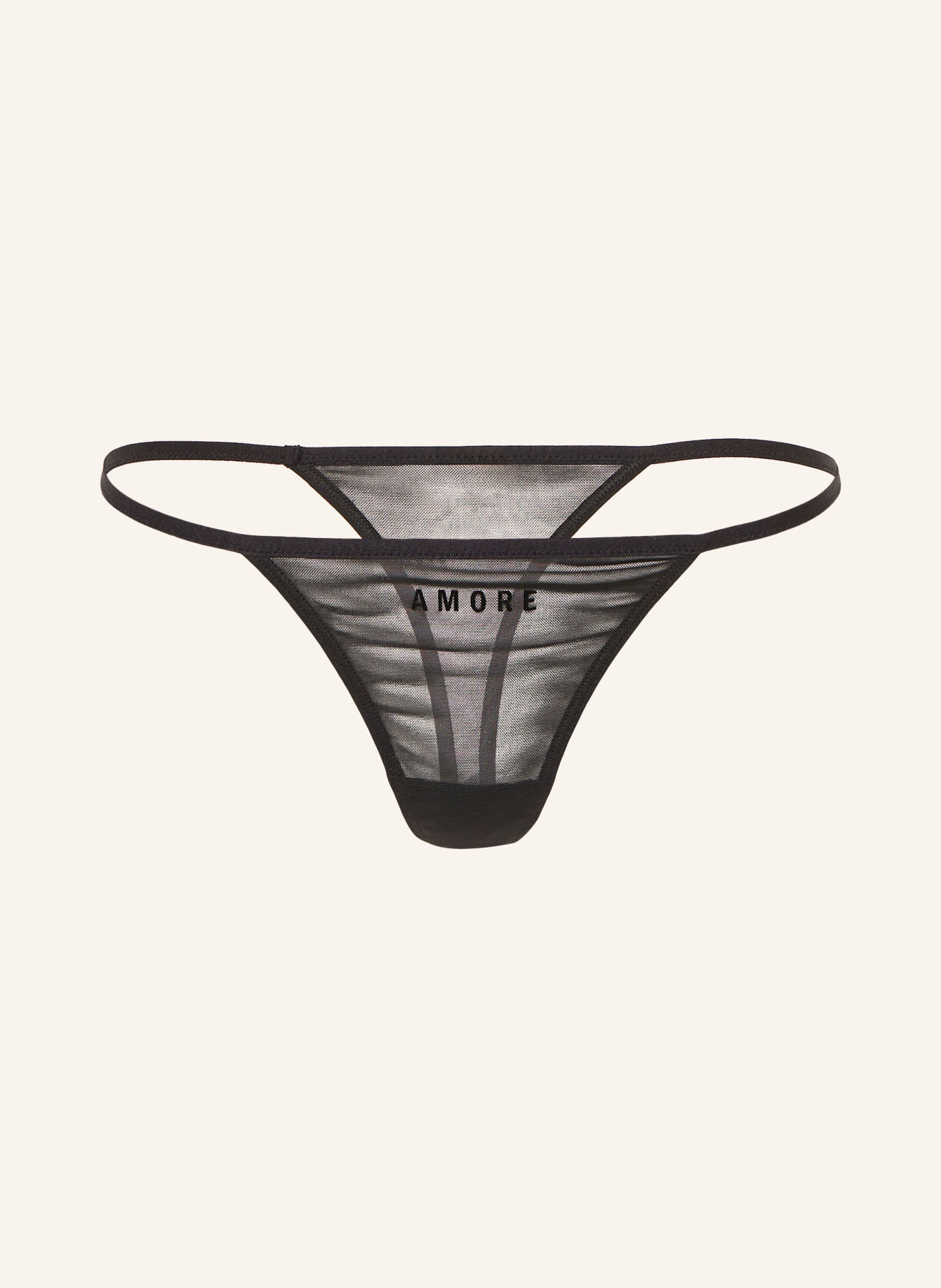 saint sass Stringi AMORE: CZARNY
