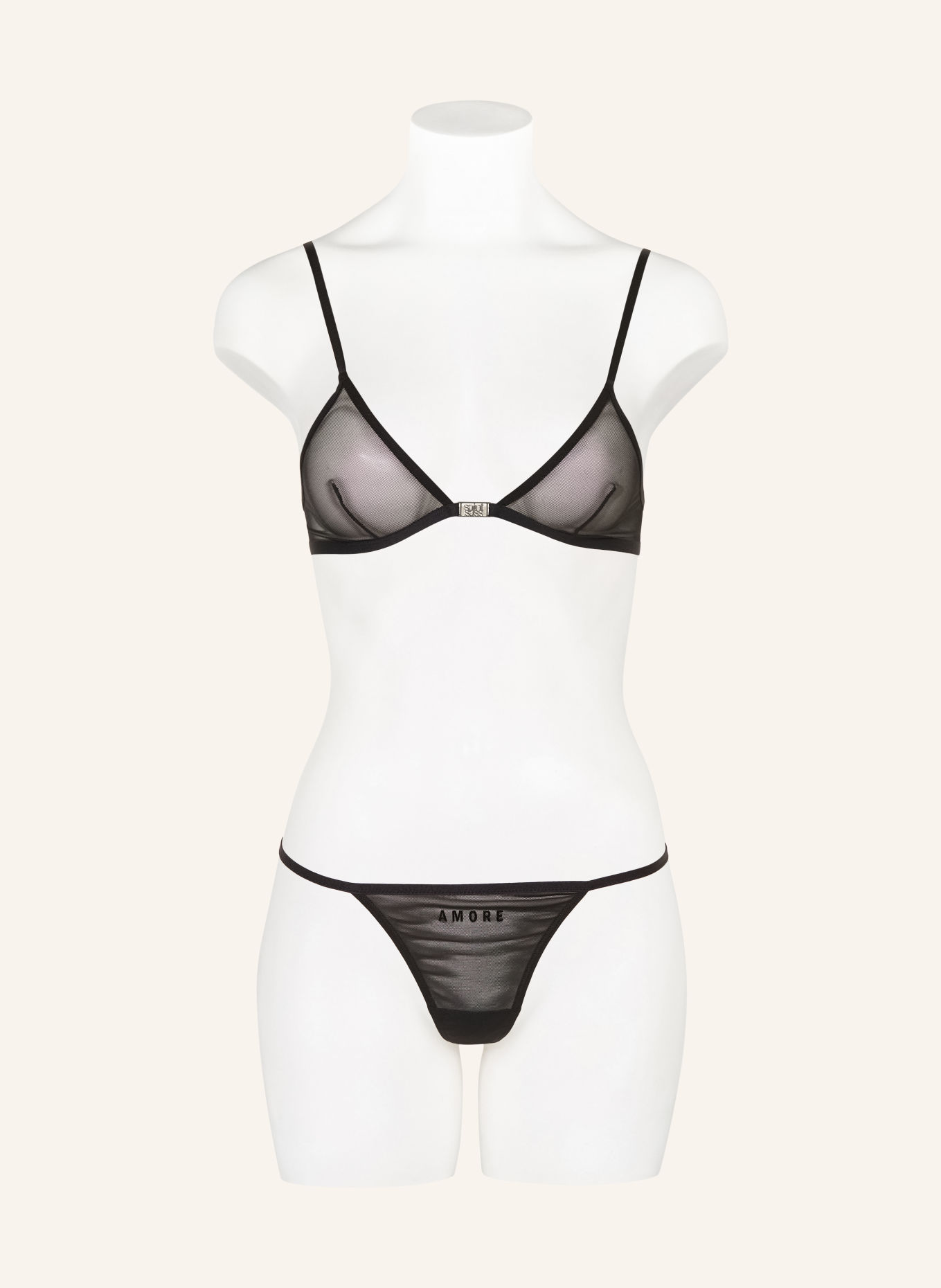 saint sass Stringi AMORE: CZARNY