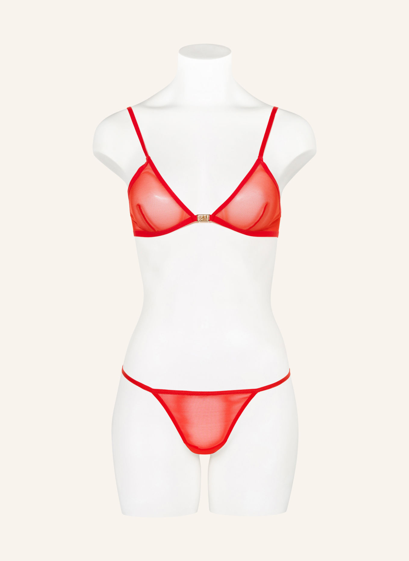 saint sass Stringi LUCKY YOU: CZERWONY