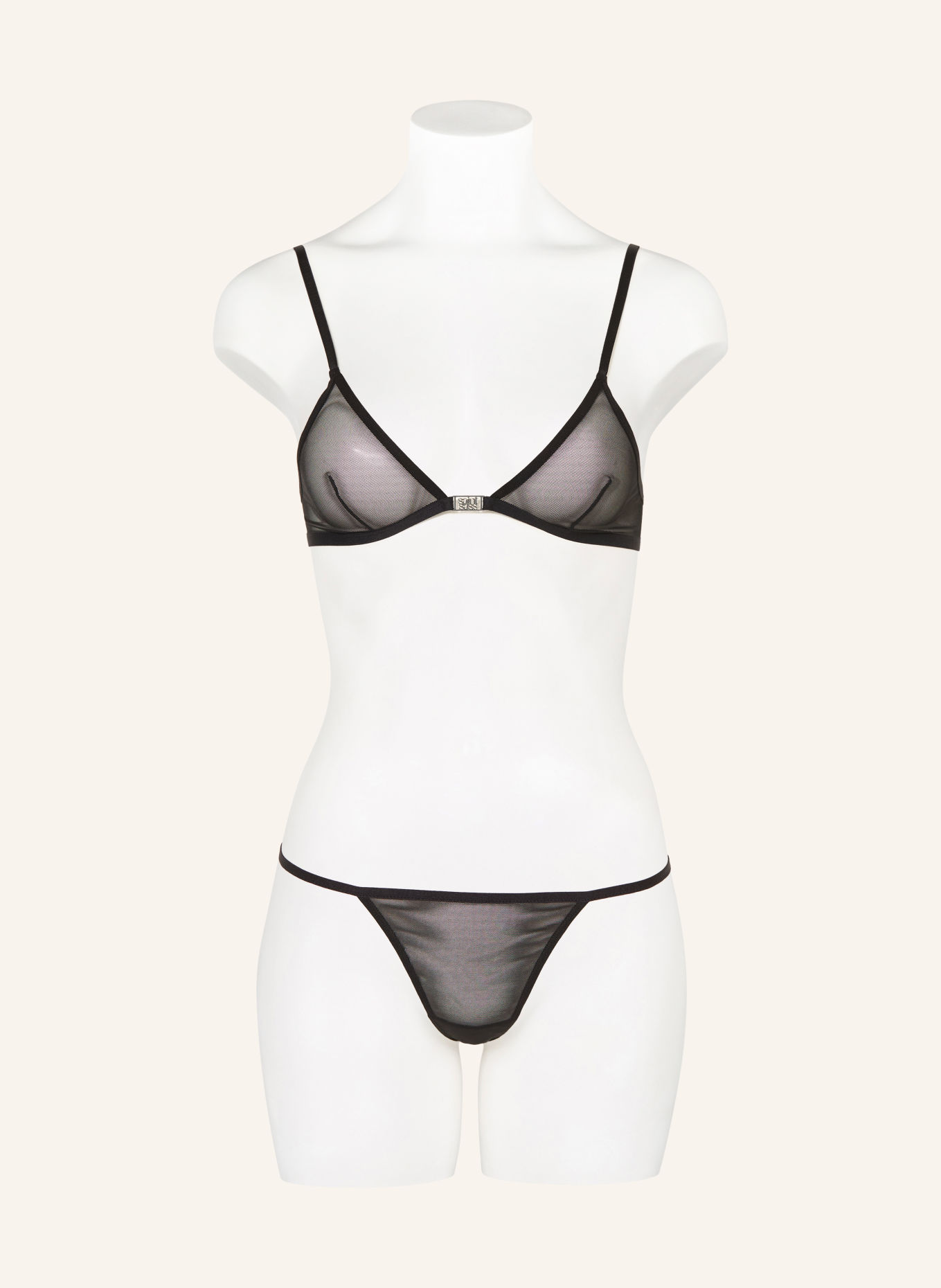 saint sass Stringi LUCKY YOU: CZARNY