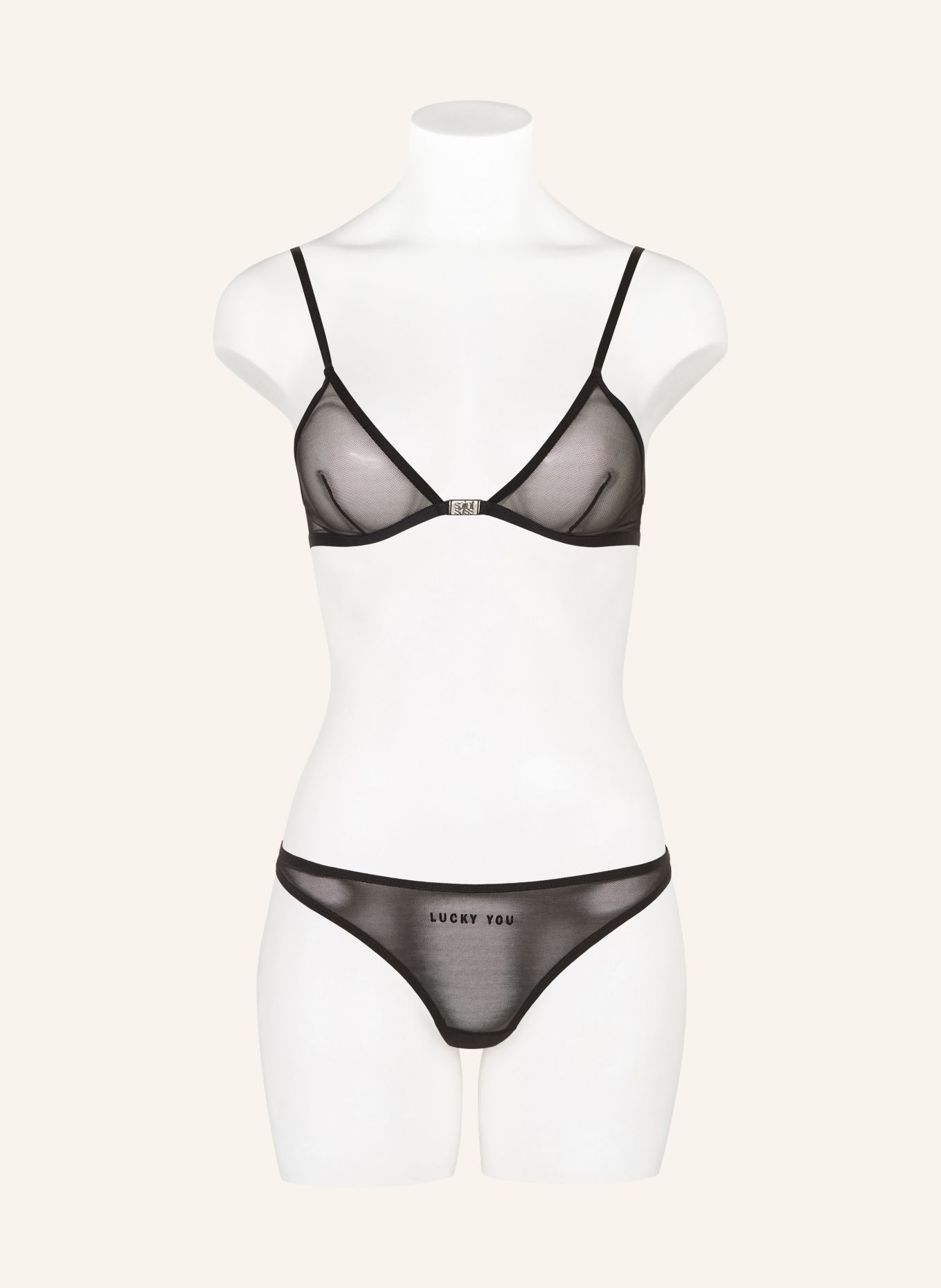 saint sass Stringi LUCKY YOU: CZARNY