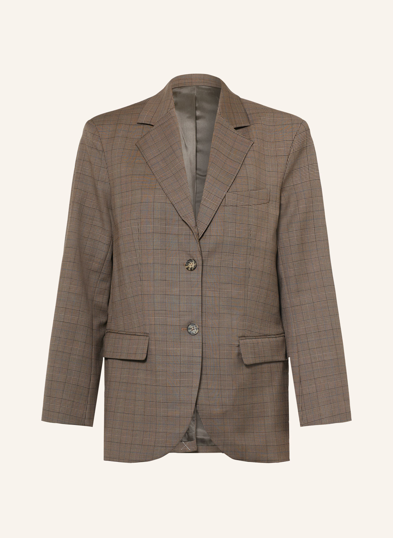 ARKET Blazer BEA: BRUN / MÖRKBRUN / BLÅ