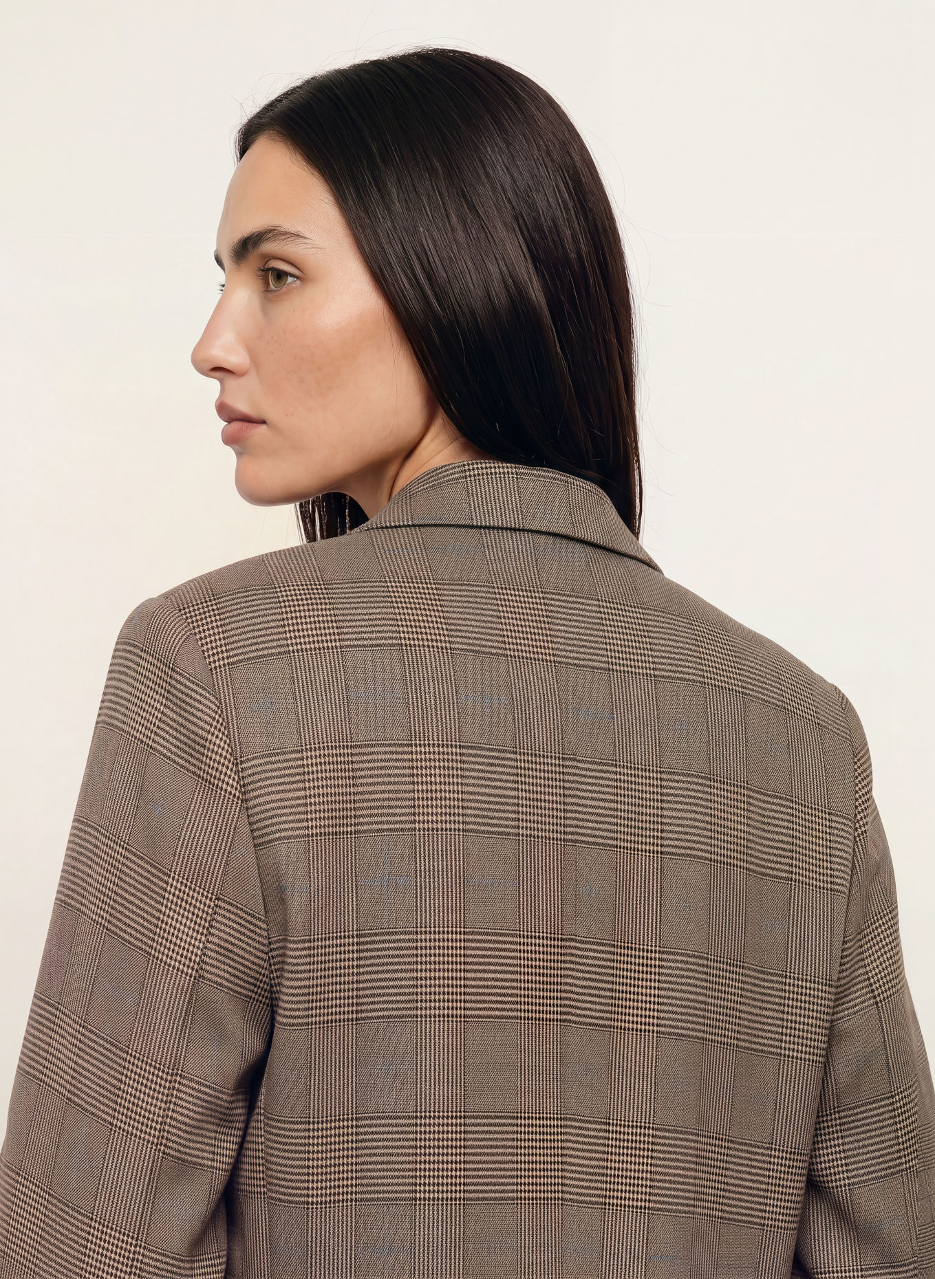 ARKET Blazer BEA: BRUN / MÖRKBRUN / BLÅ