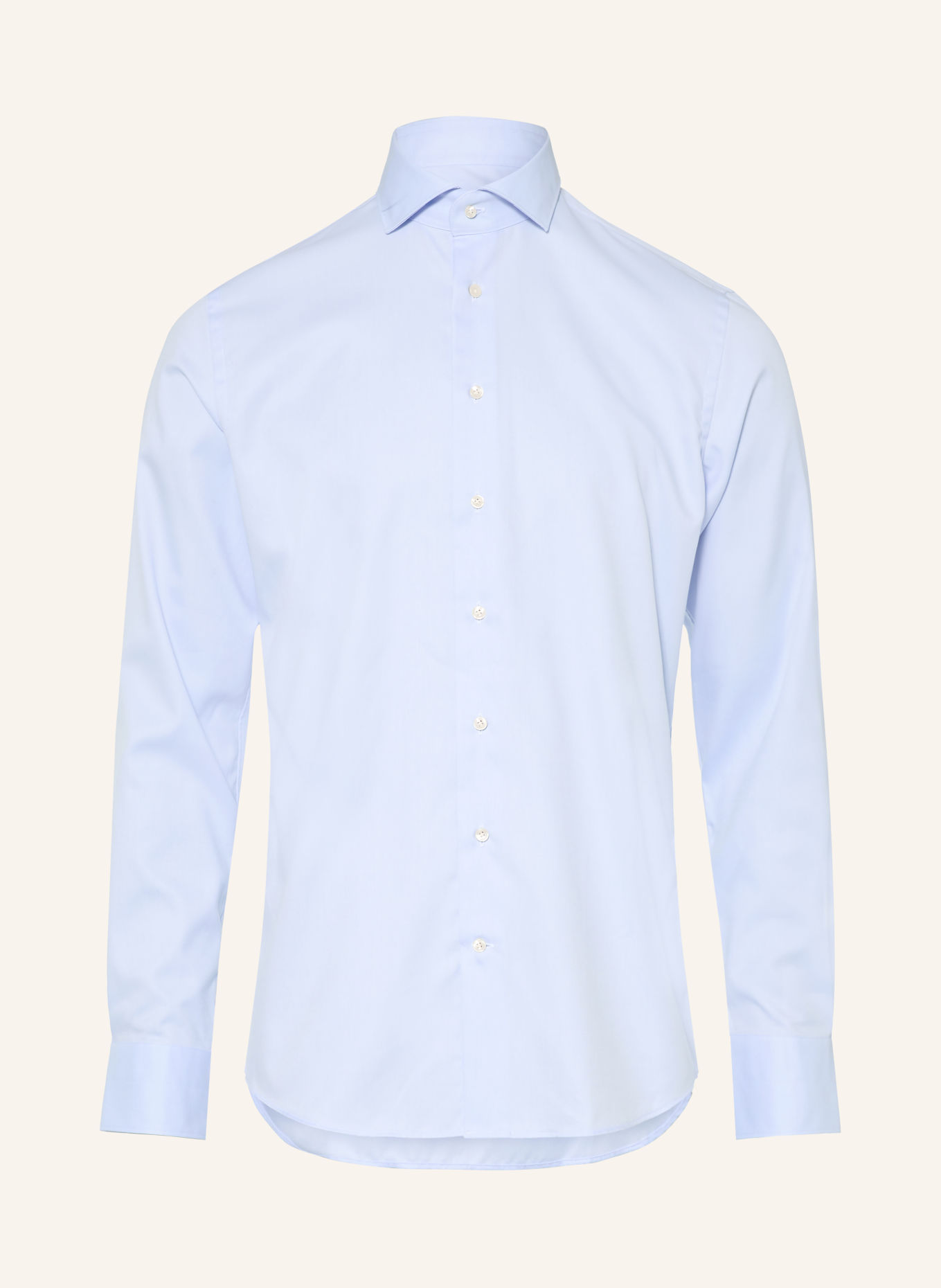 PROFUOMO Košile Slim Fit: TMAVĚ MODRÁ