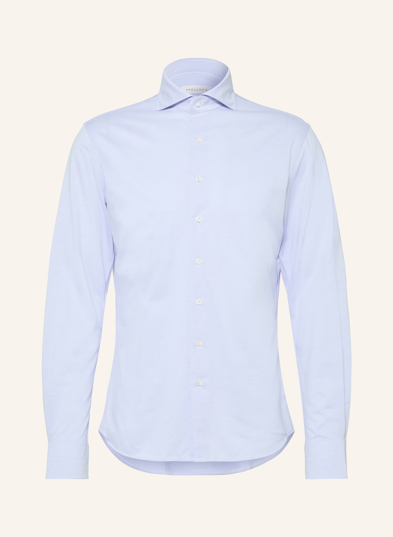 PROFUOMO Košile Slim Fit: TMAVĚ MODRÁ