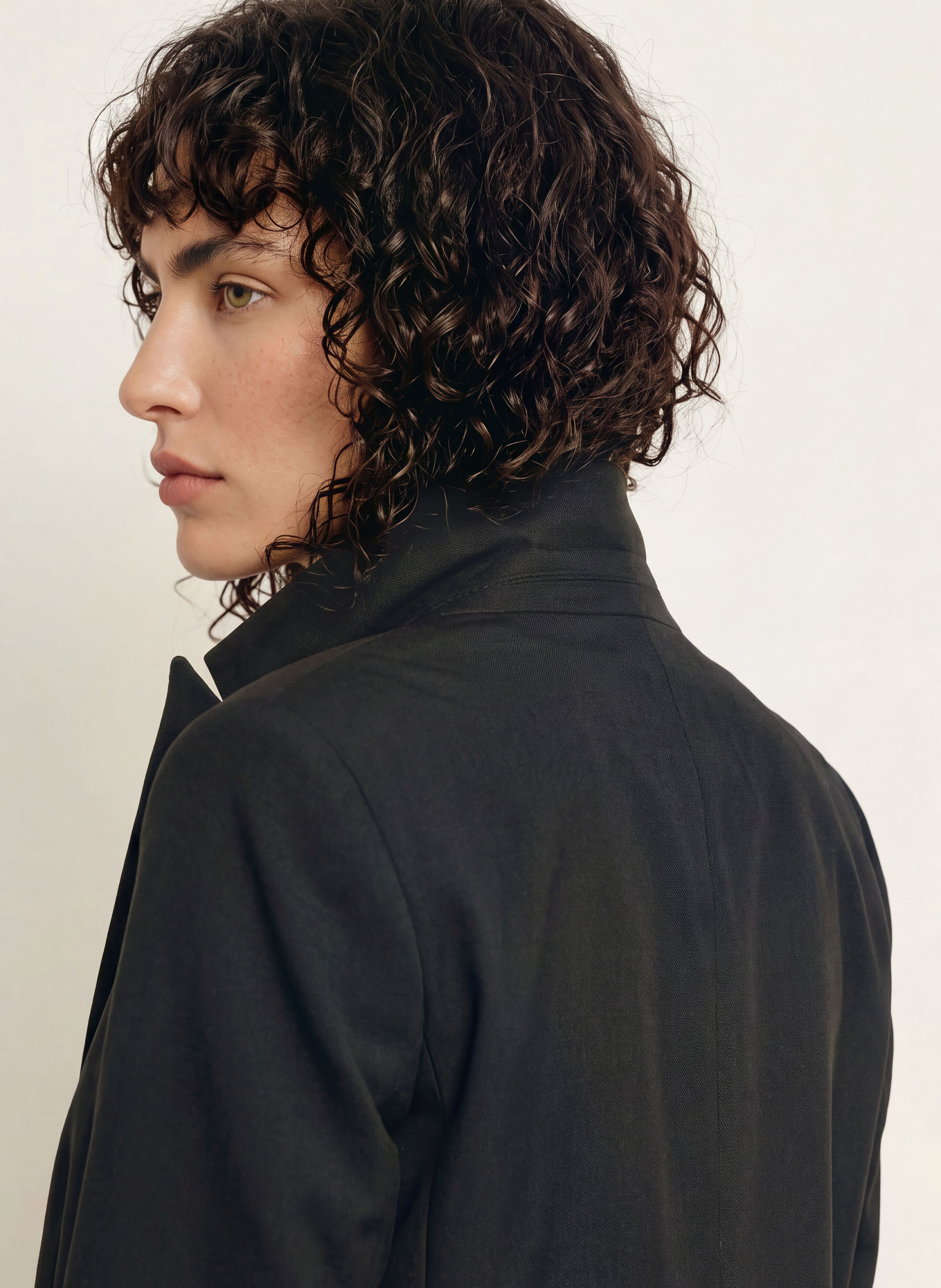 ba&sh CLARO Oversized Blazer: BLACK