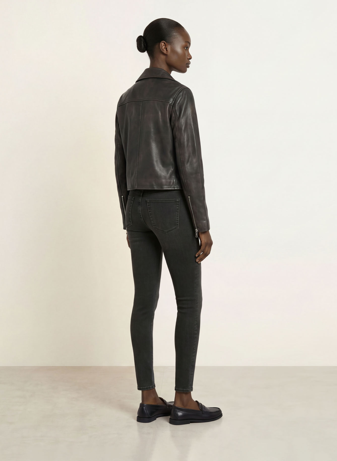 FRAME Skinny džíny LE HIGH SKINNY: FABL FABLE