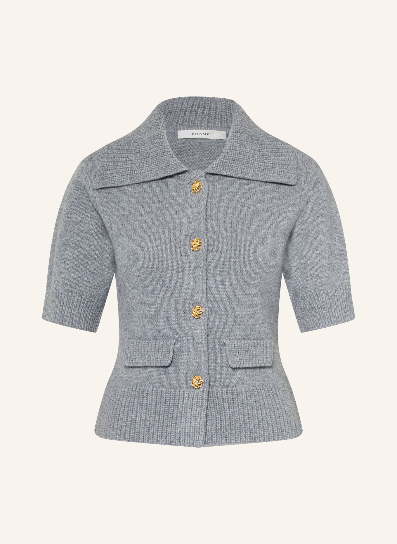 FRAME THE DOLL Cardigan: GRAY