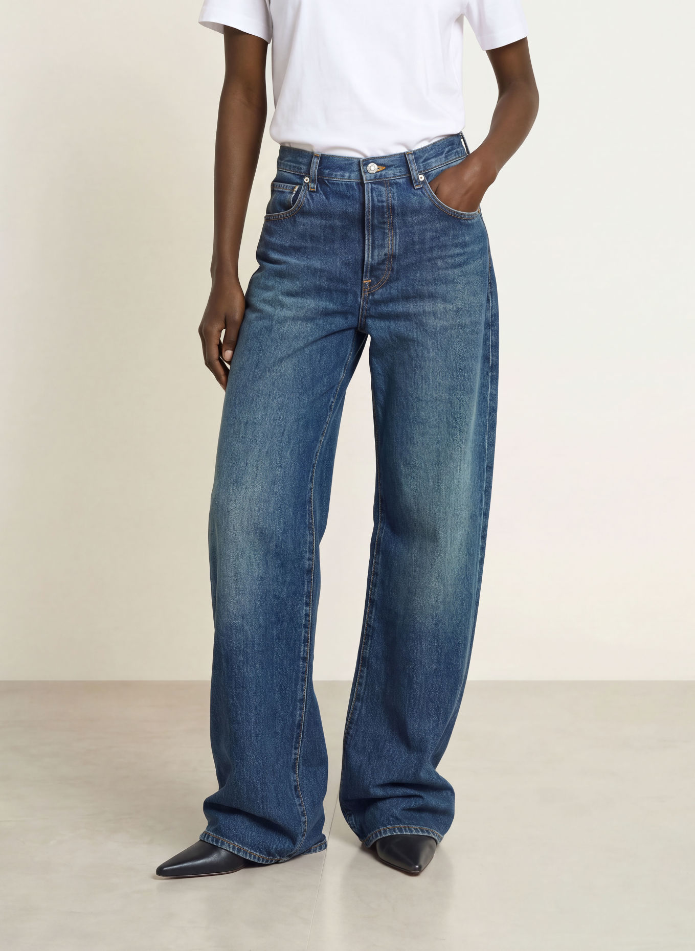 FRAME Wide-Leg jeans THE LOOSE: LGIC LOGIC