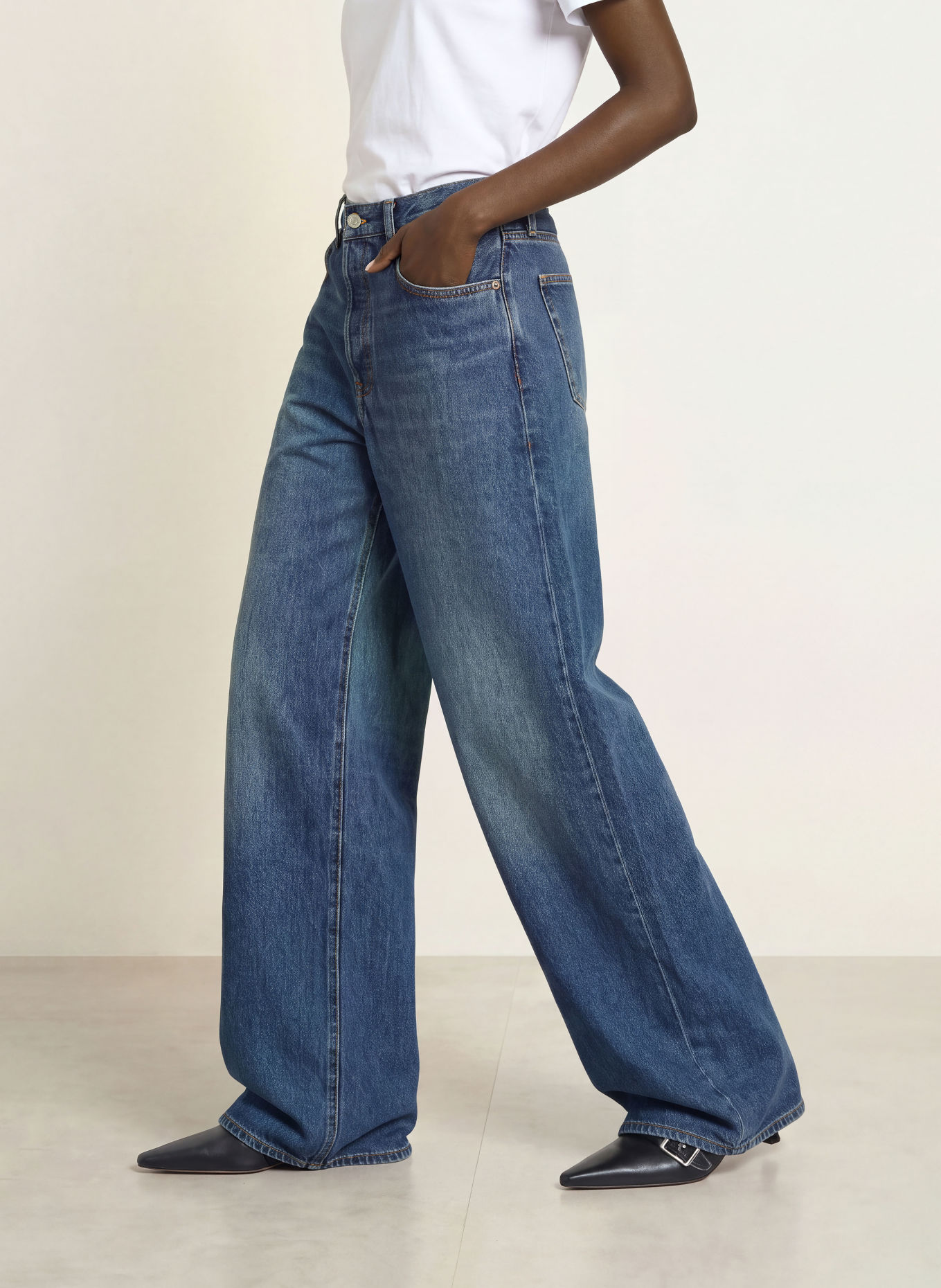 FRAME Wide-Leg jeans THE LOOSE: LGIC LOGIC