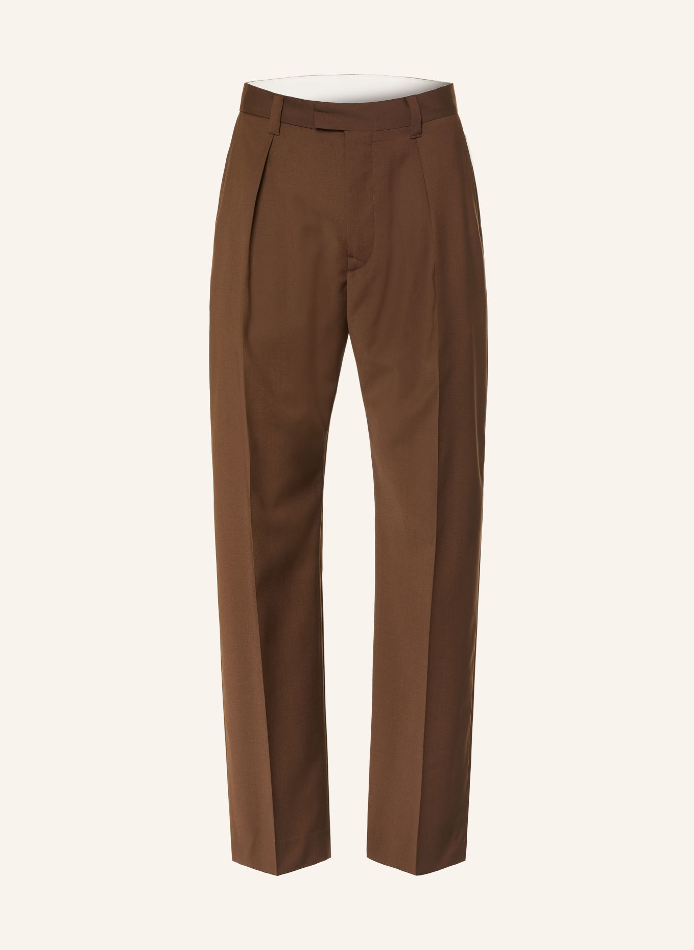 SANDRO Hose GERARD Regular Fit: DUNKELBRAUN
