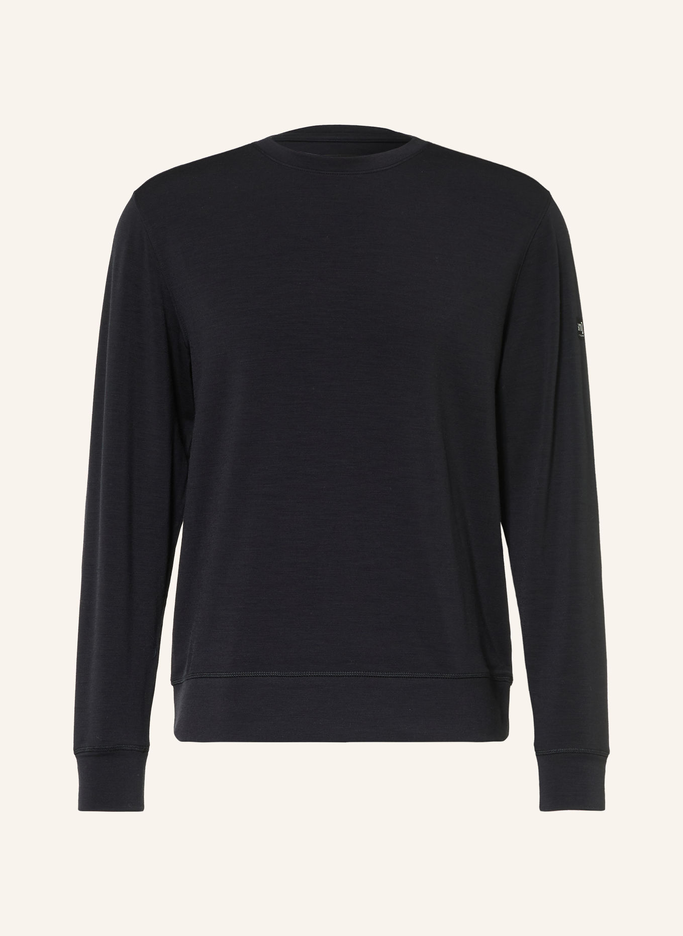 super.natural T-shirt technique SOLUTION: NOIR