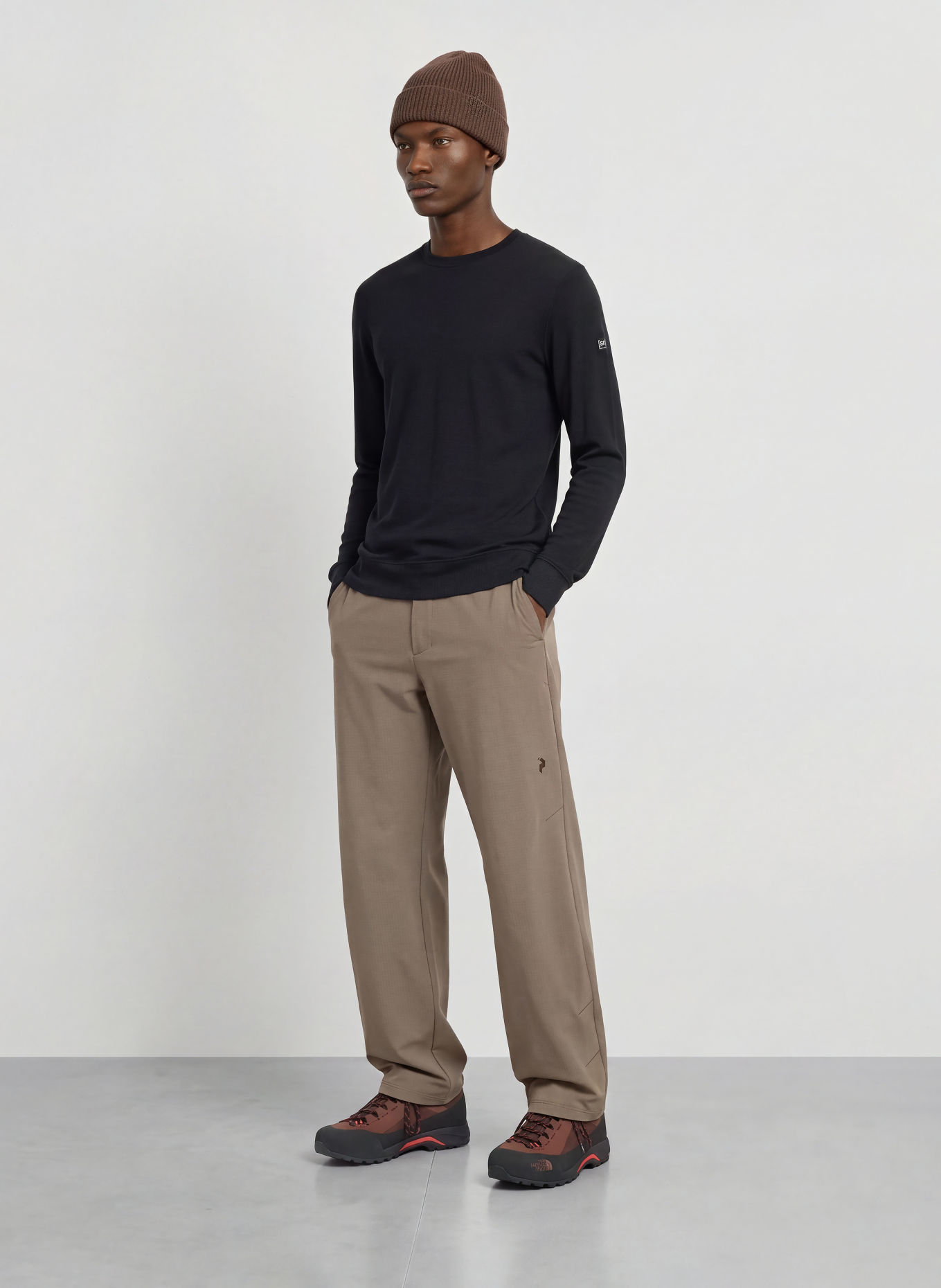 super.natural T-shirt technique SOLUTION: NOIR