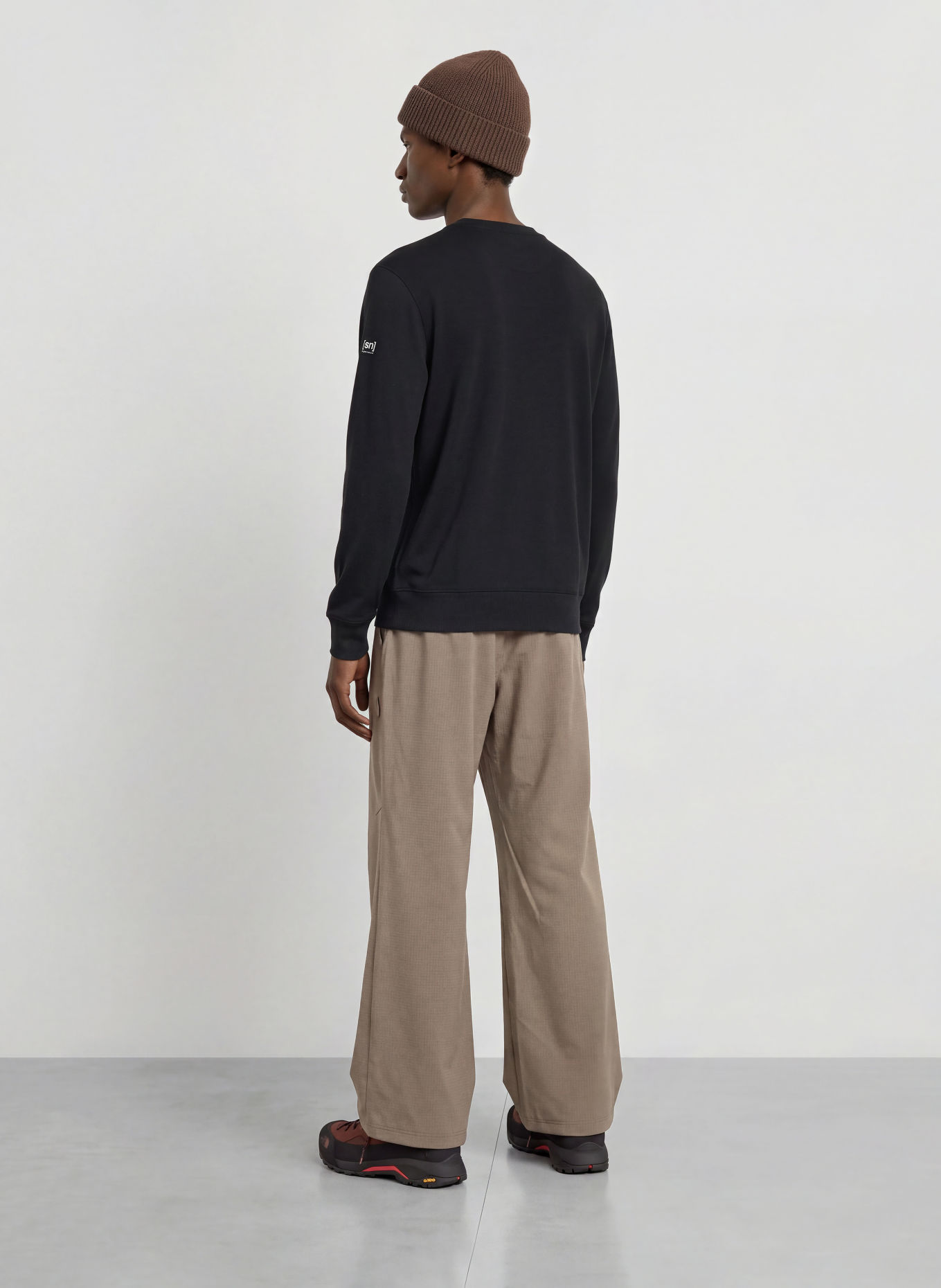 super.natural T-shirt technique SOLUTION: NOIR
