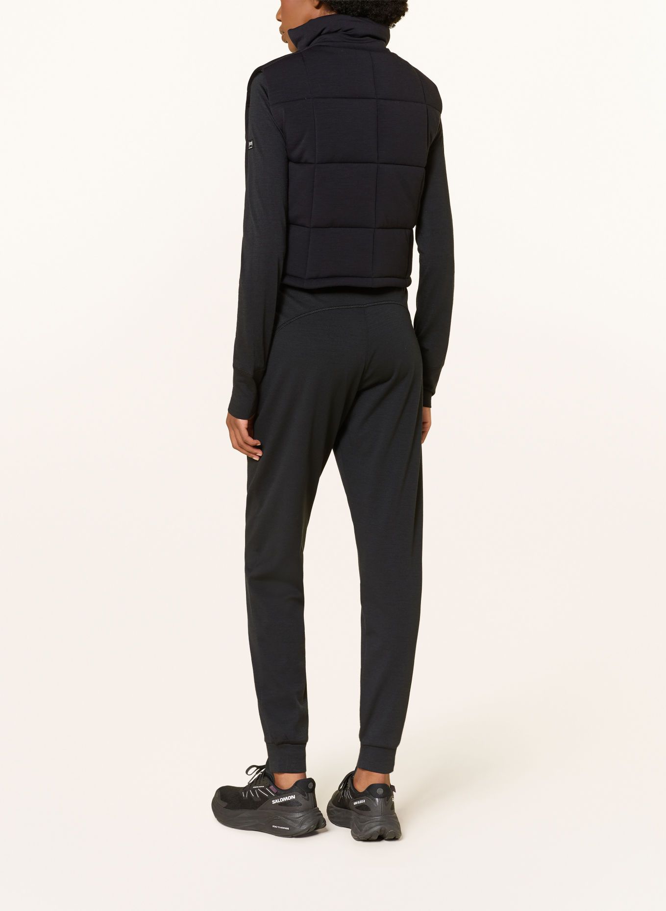 super.natural Gilet matelassé PUFFY: NOIR
