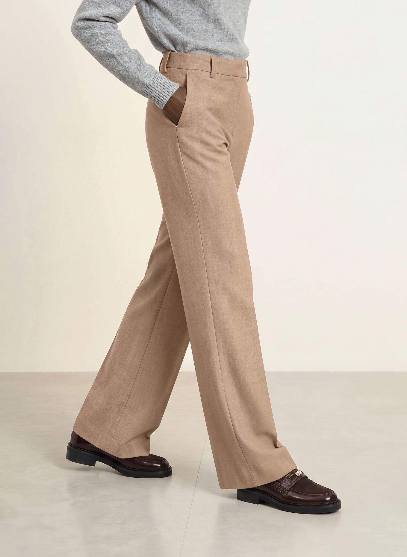 maje Marlenehose: BEIGE