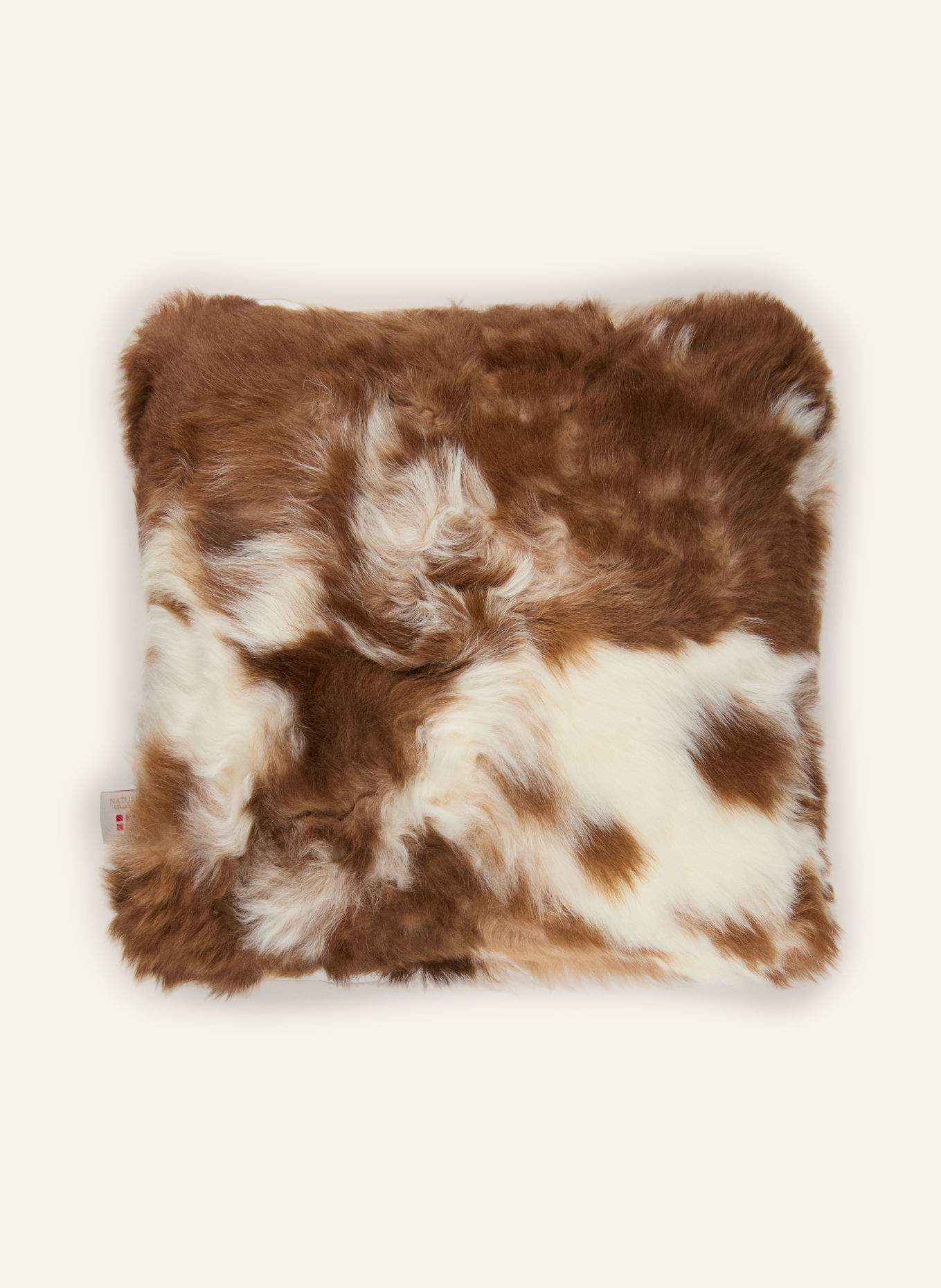 Natures Collection Coussin décoratif TOSCANA: MARRON / CHAMEAU / CRÈME